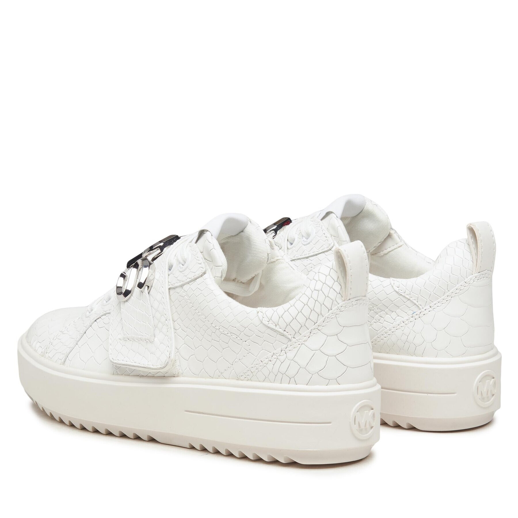 MICHAEL Michael Kors Сникърси Emmet Strap Lace Up 43R3EMFS1E Бял - Pepit.bg
