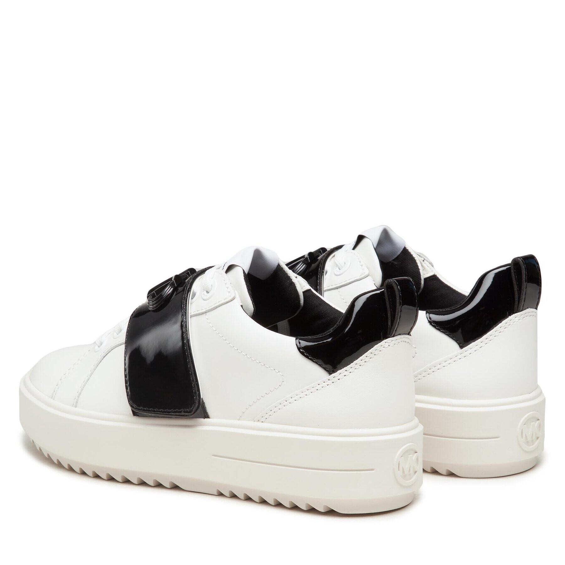 MICHAEL Michael Kors Сникърси Emmet Strap Lace Up 43R3EMFS1L Бял - Pepit.bg