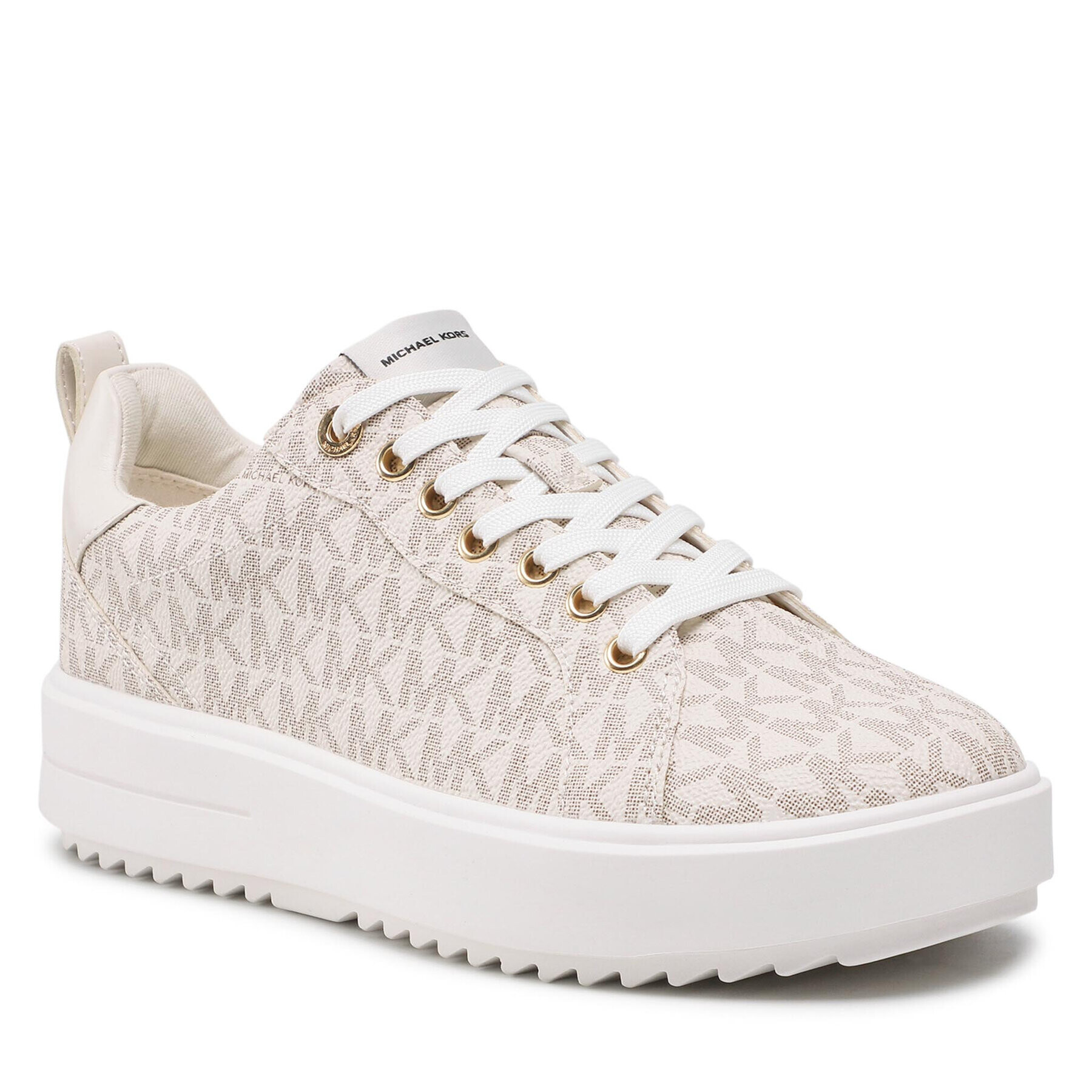 MICHAEL Michael Kors Сникърси Emmett Lace Up 43S2EMFS1B Бежов - Pepit.bg