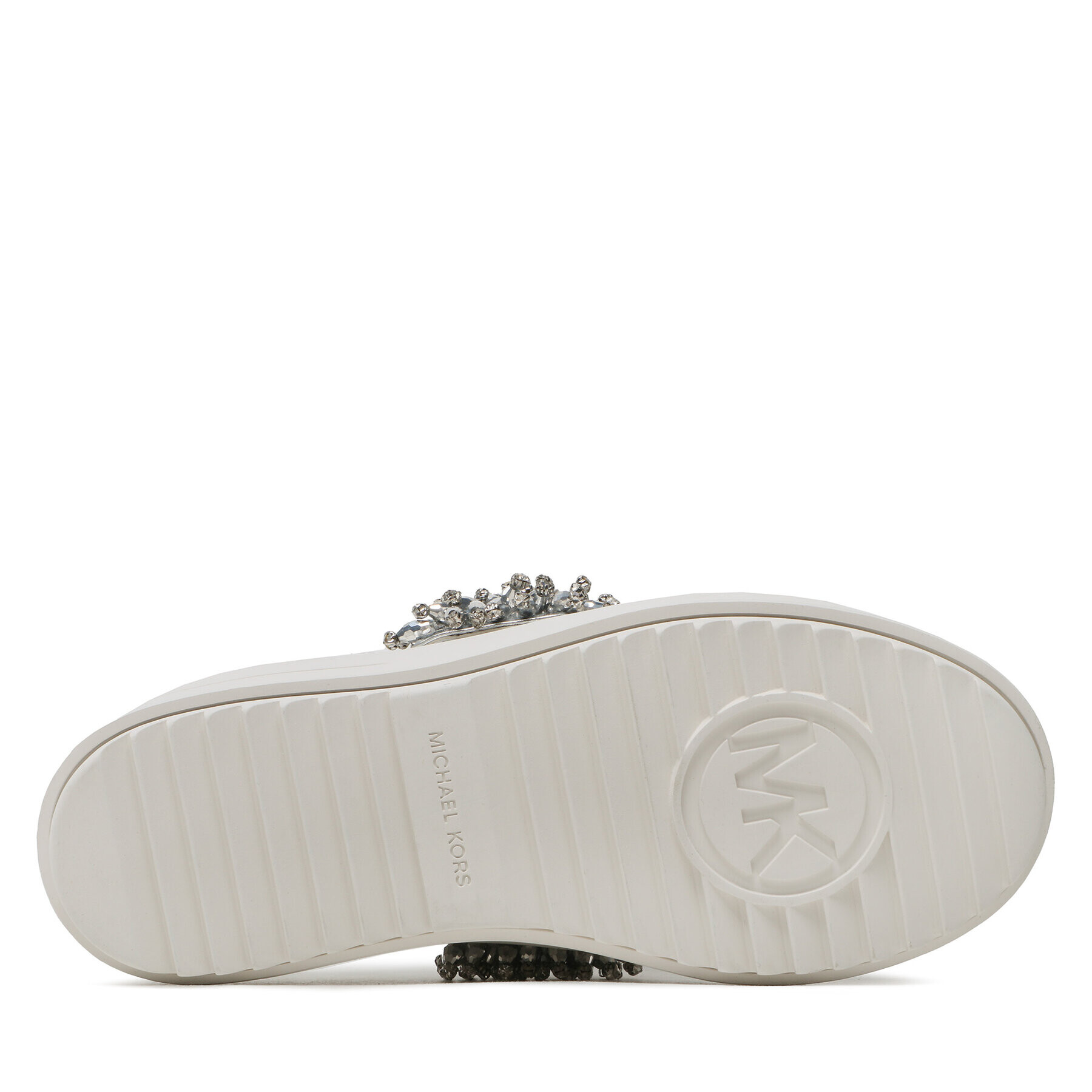 MICHAEL Michael Kors Сникърси Emmett Strap Lace Up 43S3EMFS3L Бял - Pepit.bg