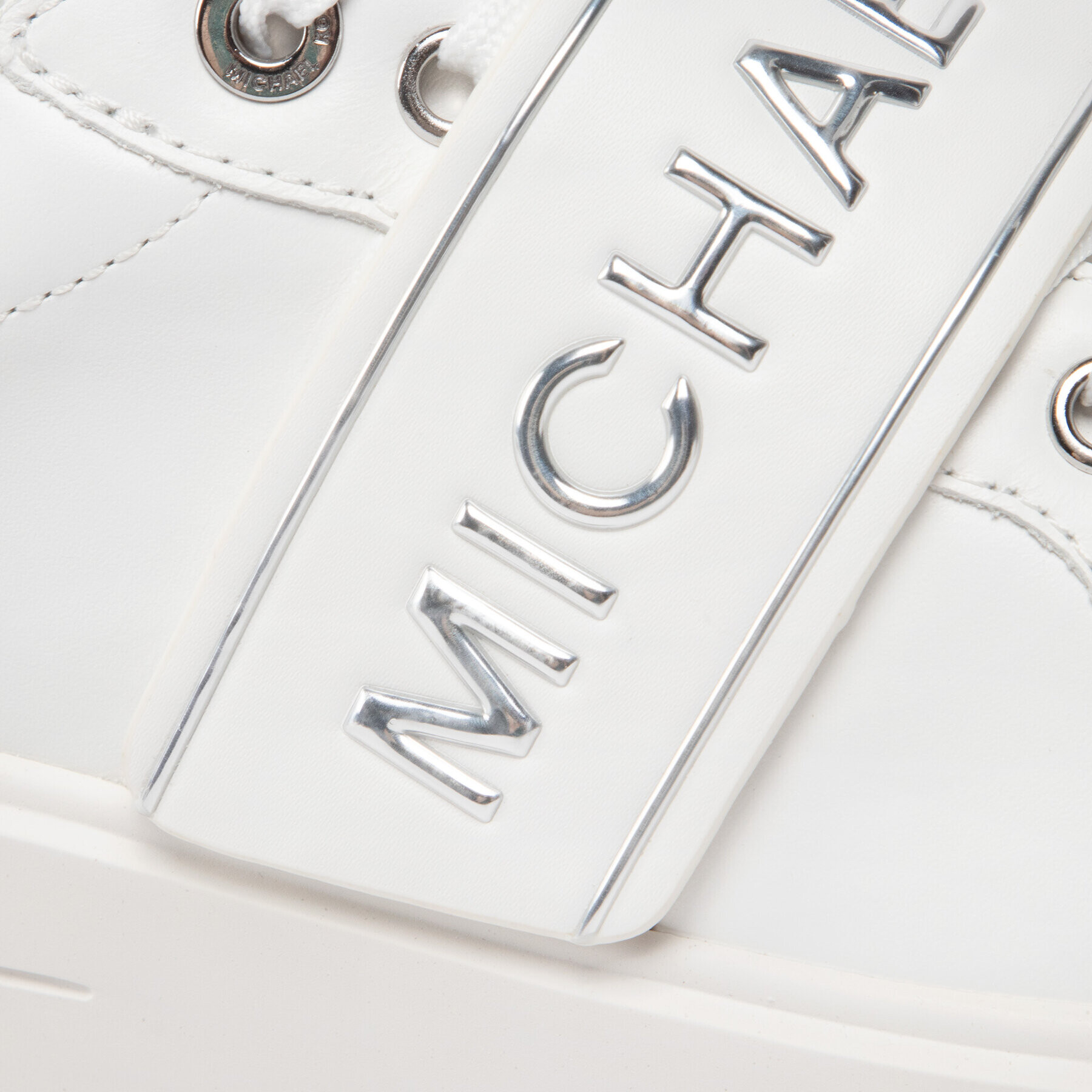 MICHAEL Michael Kors Сникърси Emmett Strap Lace Up 43T2ETFS4L Бял - Pepit.bg