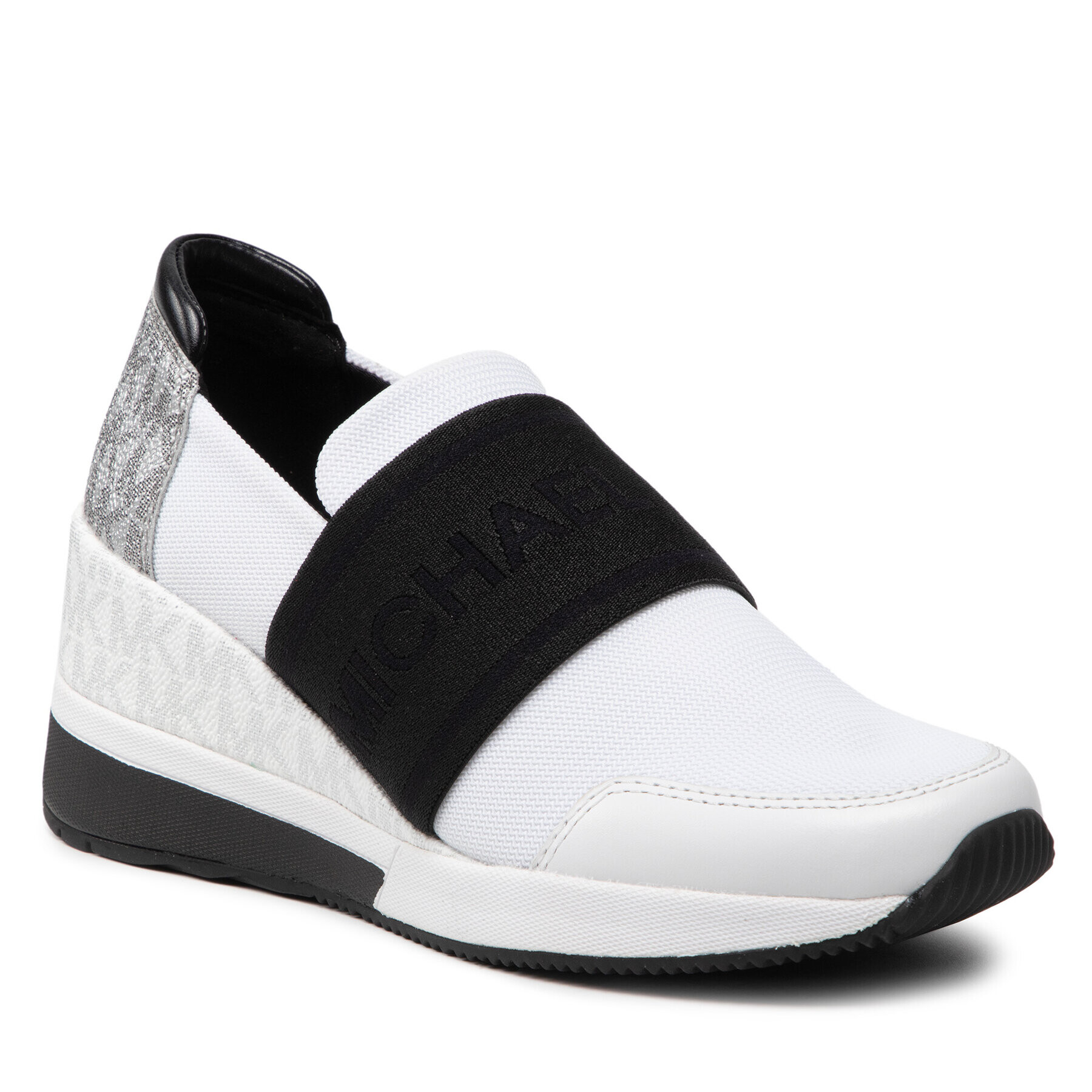 MICHAEL Michael Kors Сникърси Felix Trainer 43R2FXFS1D Бял - Pepit.bg