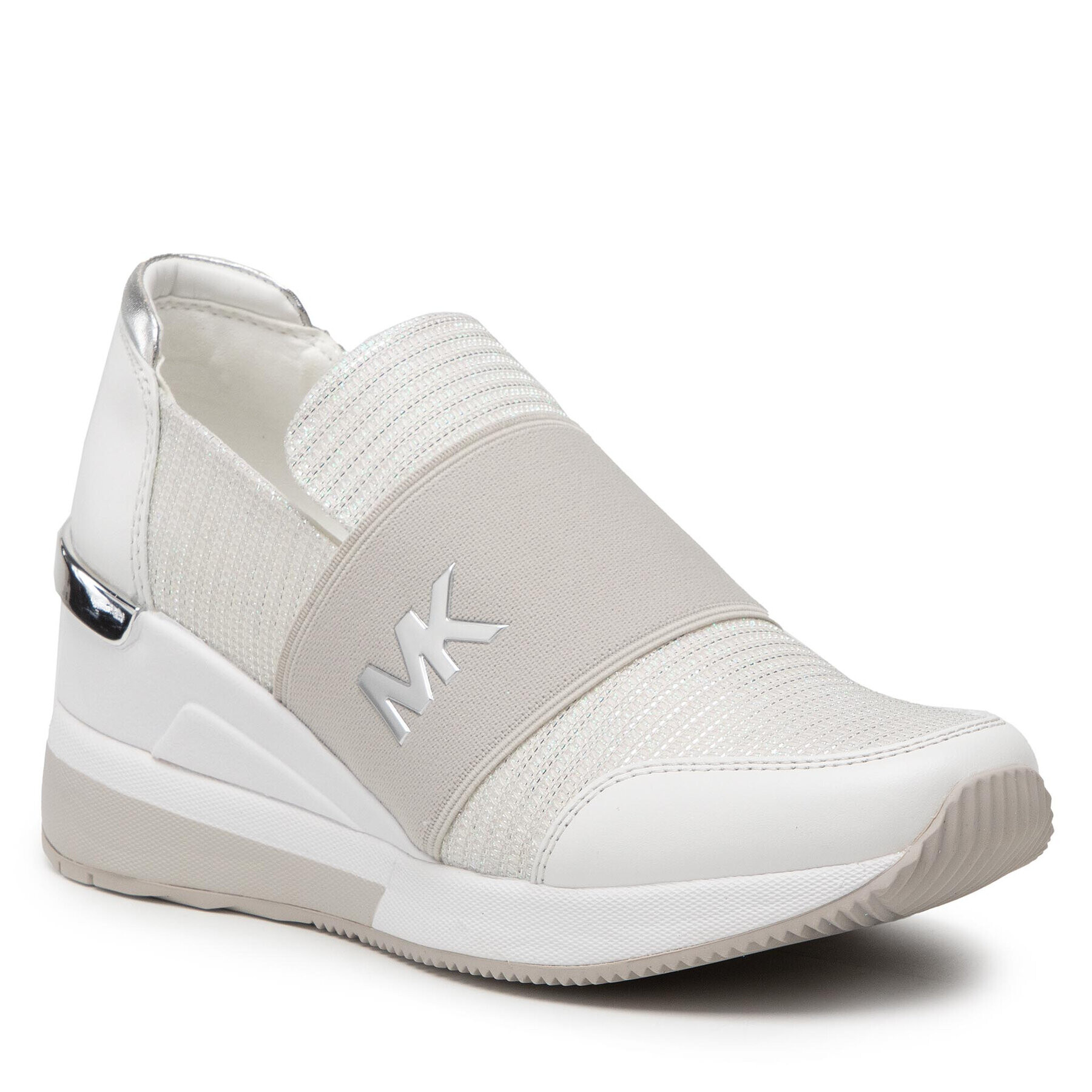 MICHAEL Michael Kors Сникърси Felix Trainer 43S2FXFS1D Сребрист - Pepit.bg