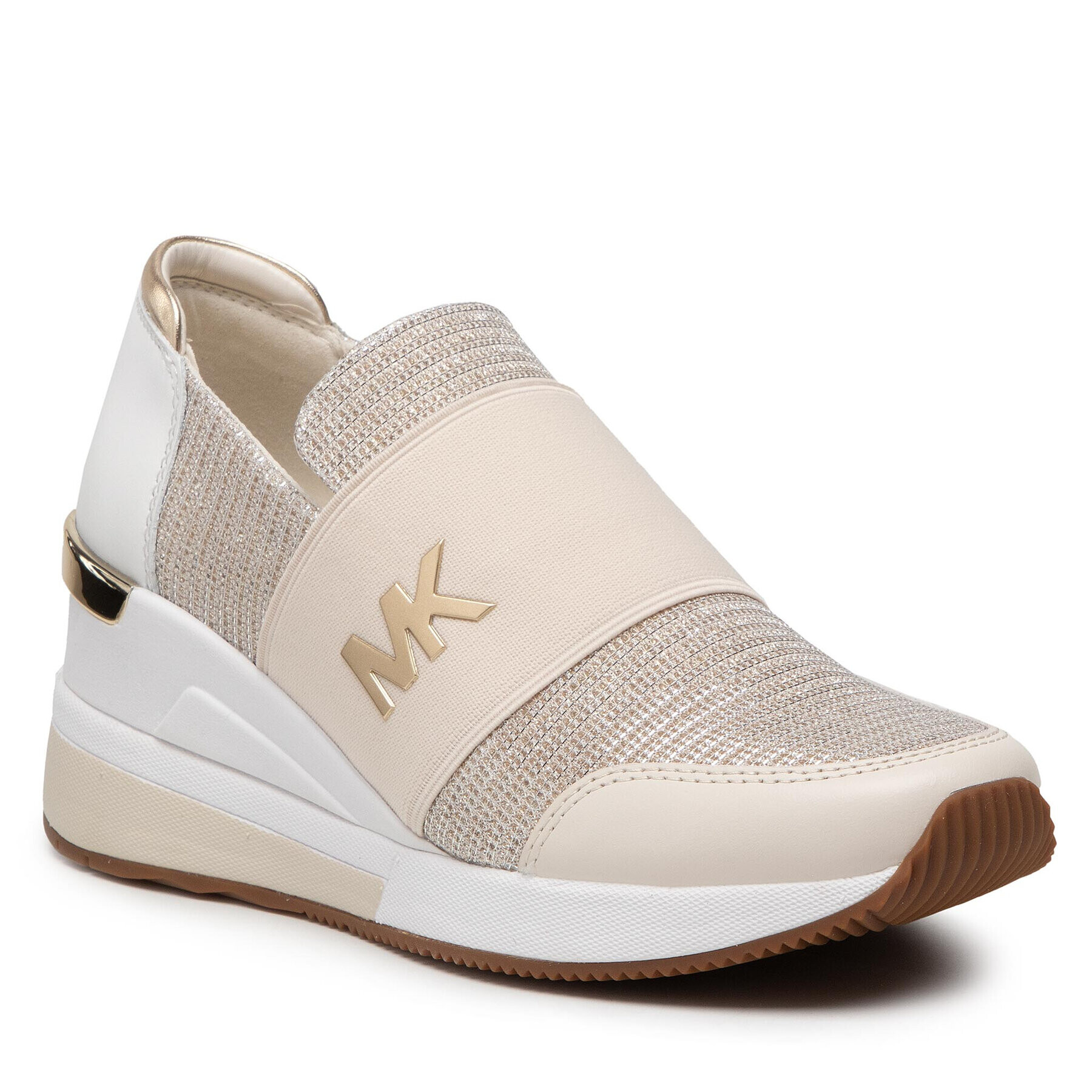 MICHAEL Michael Kors Сникърси Felix Trainer 43S2FXFS2D Бежов - Pepit.bg