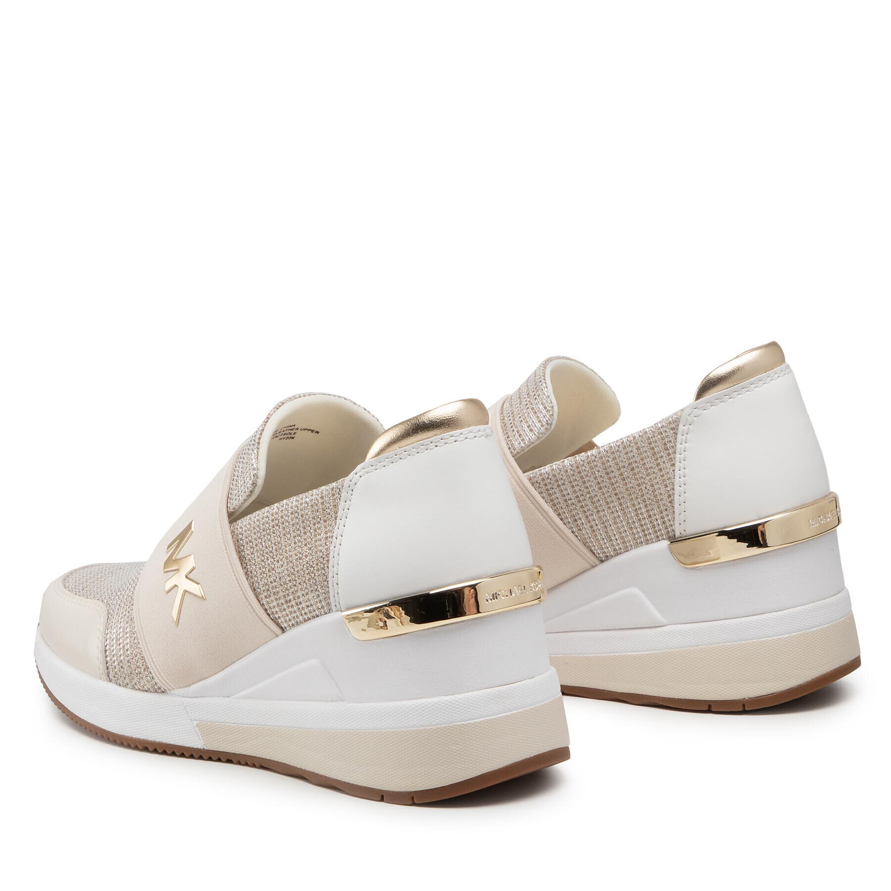 MICHAEL Michael Kors Сникърси Felix Trainer 43S2FXFS2D Бежов - Pepit.bg