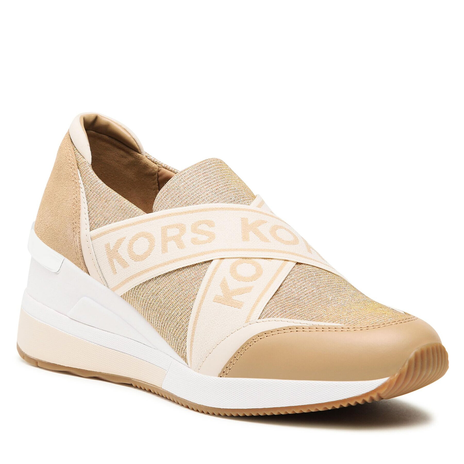 MICHAEL Michael Kors Сникърси Geena Slip On Trainer 43F3GNFP2D Кафяв - Pepit.bg