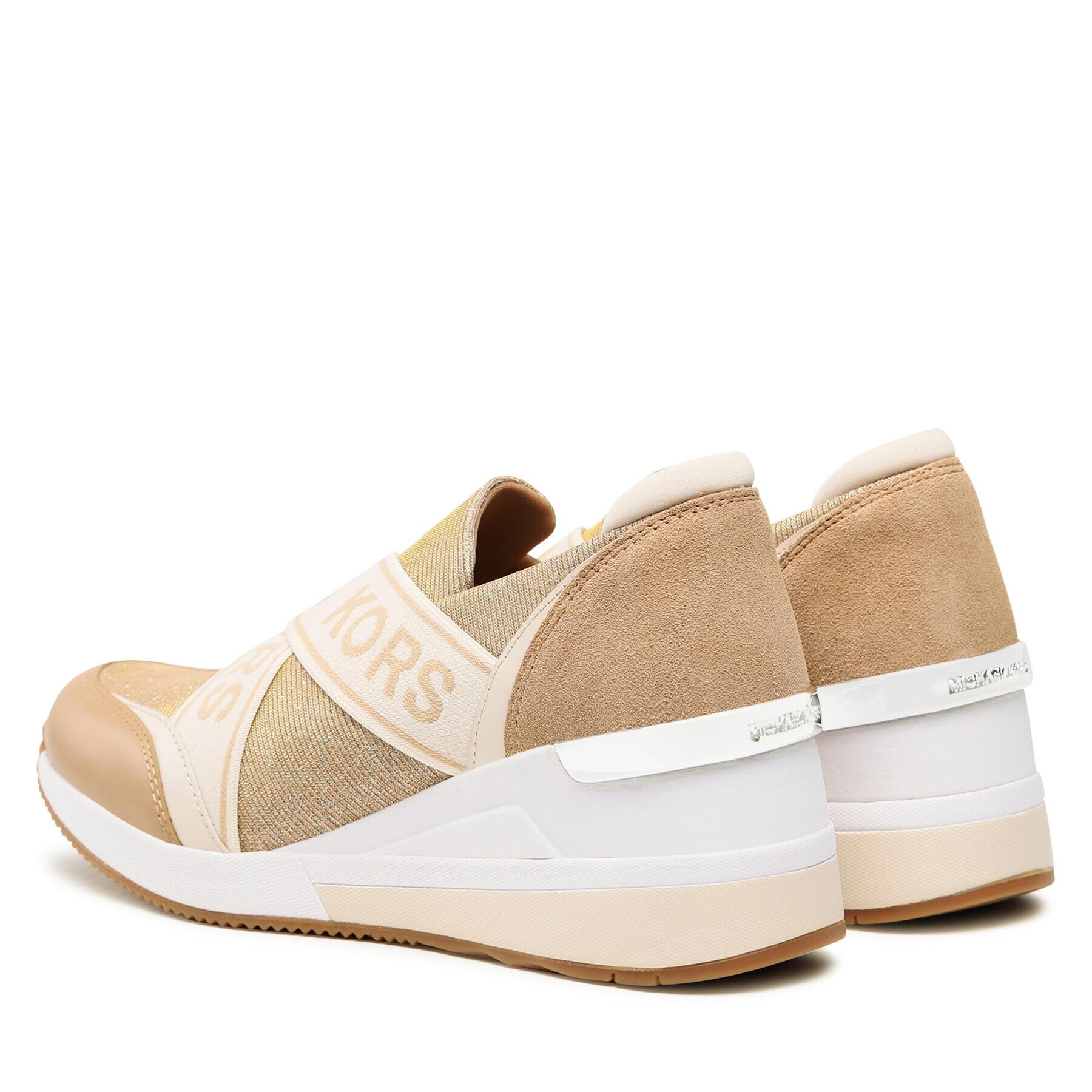 MICHAEL Michael Kors Сникърси Geena Slip On Trainer 43F3GNFP2D Кафяв - Pepit.bg