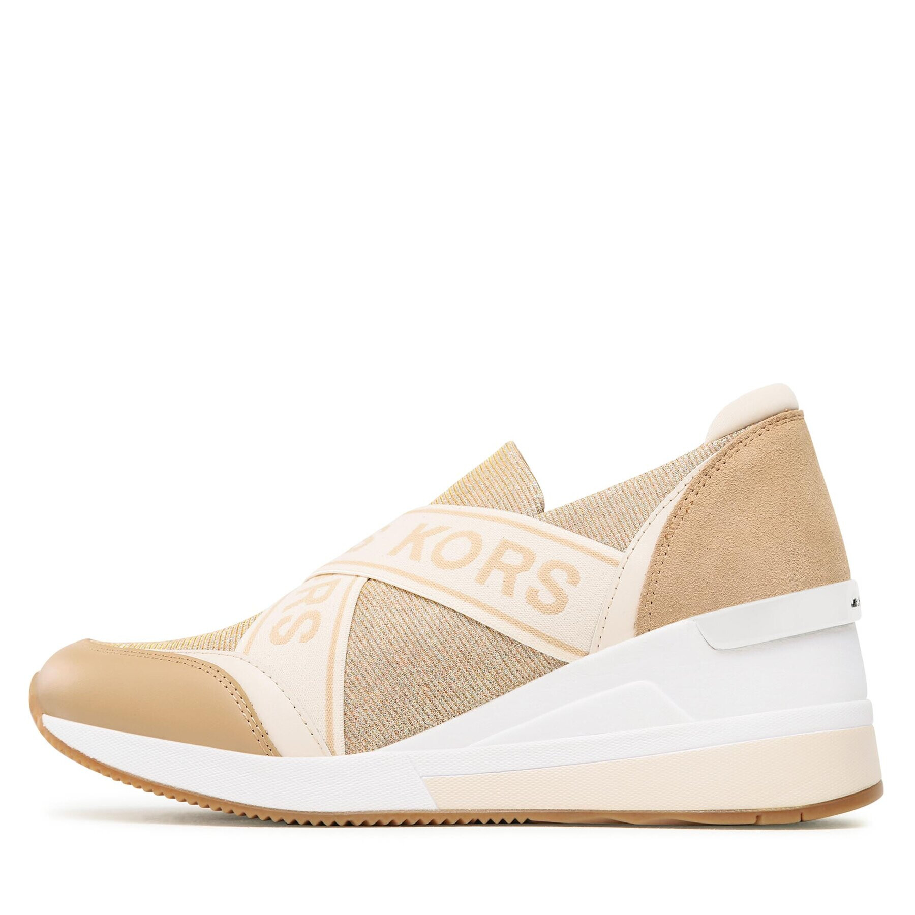 MICHAEL Michael Kors Сникърси Geena Slip On Trainer 43F3GNFP2D Кафяв - Pepit.bg