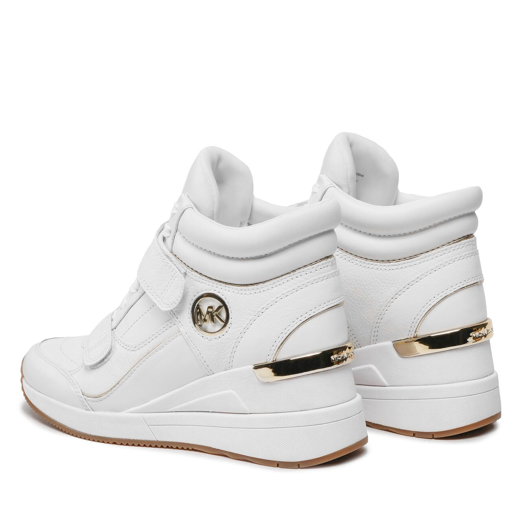 MICHAEL Michael Kors Сникърси Gentry High Top 43F3GYFE1L Бял - Pepit.bg