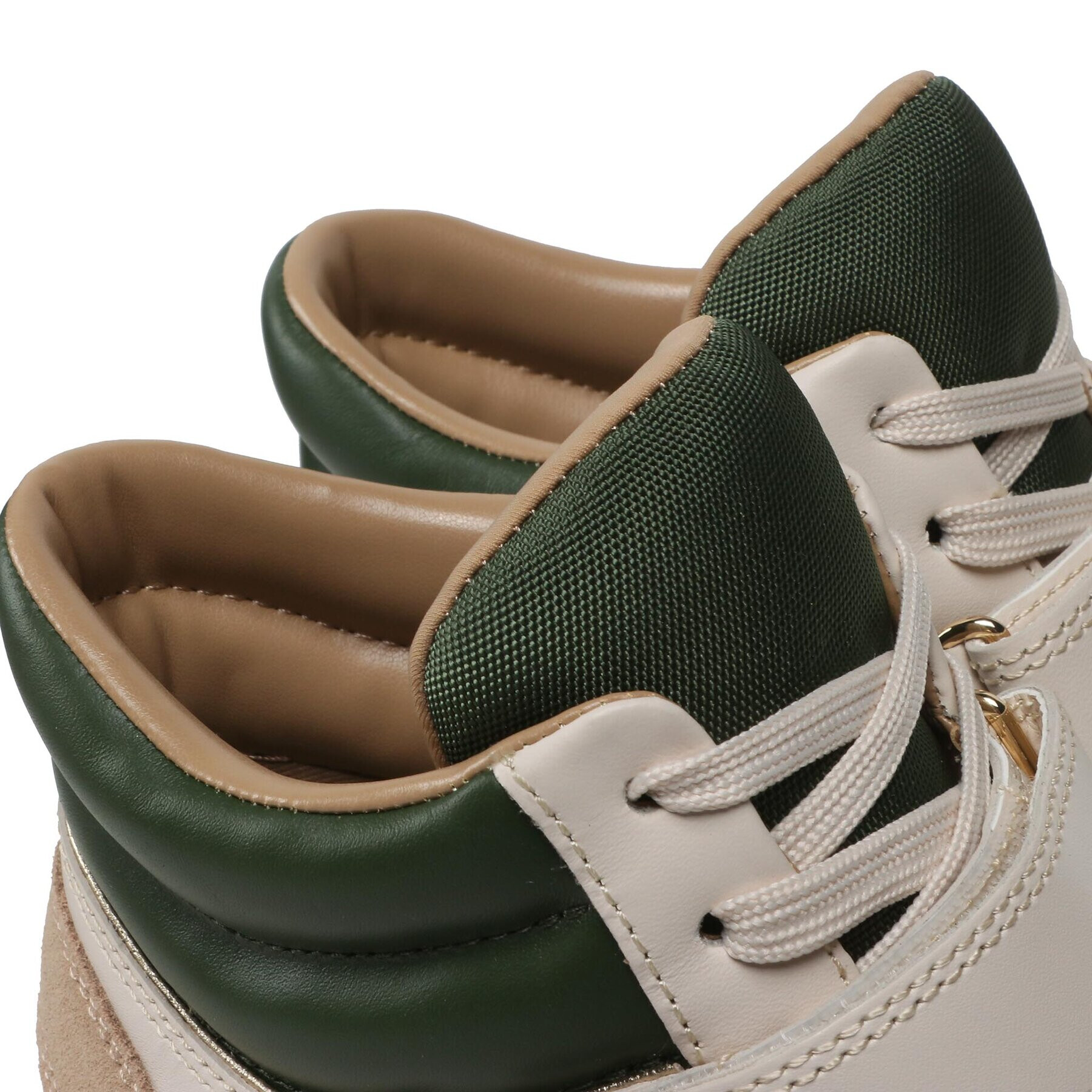 MICHAEL Michael Kors Сникърси Gentry High Top 43F3GYFE2D Бежов - Pepit.bg