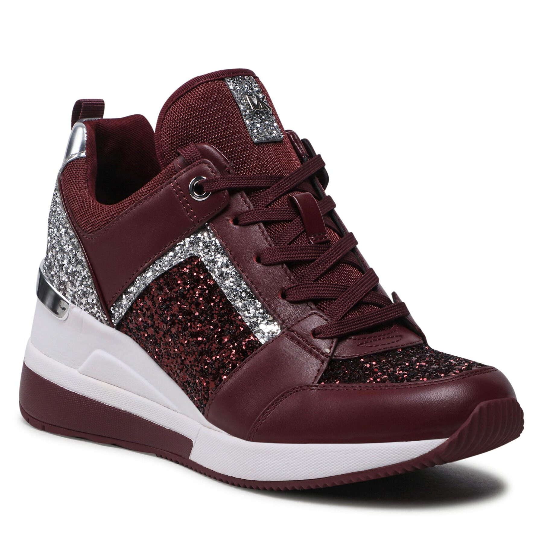 MICHAEL Michael Kors Сникърси Georgie Trainer 43F2GEFS1D Бордо - Pepit.bg