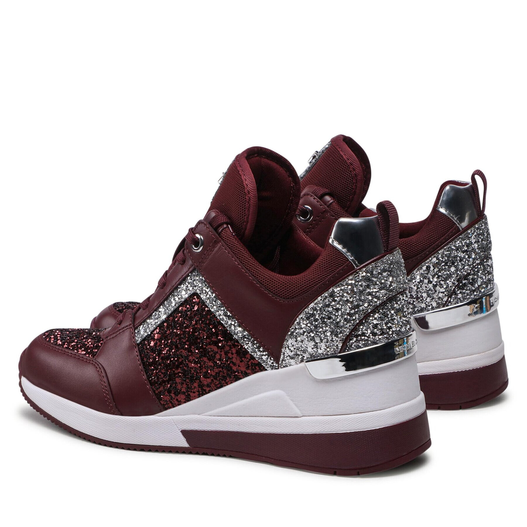 MICHAEL Michael Kors Сникърси Georgie Trainer 43F2GEFS1D Бордо - Pepit.bg