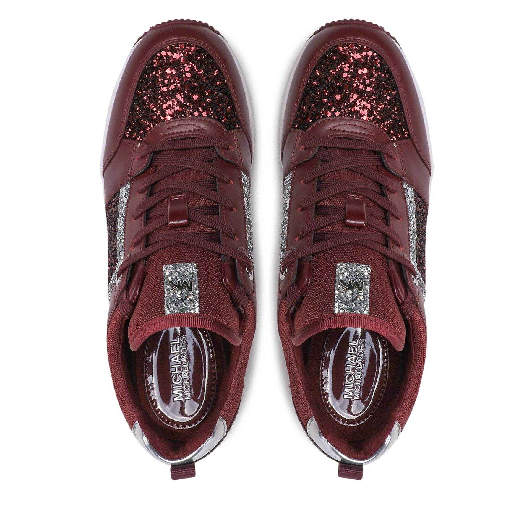 MICHAEL Michael Kors Сникърси Georgie Trainer 43F2GEFS1D Бордо - Pepit.bg