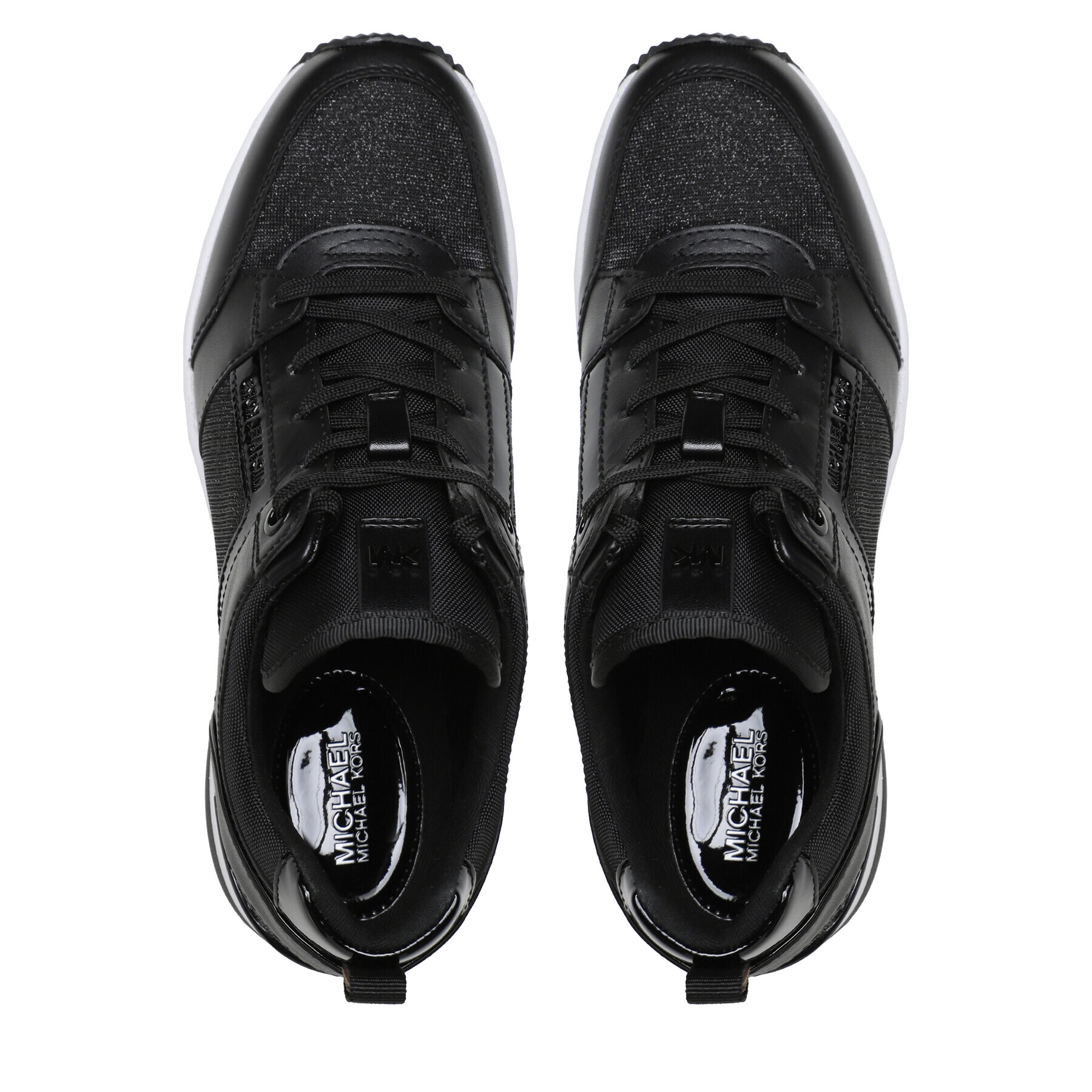MICHAEL Michael Kors Сникърси Georgie Trainer 43R3GEFS1D Черен - Pepit.bg