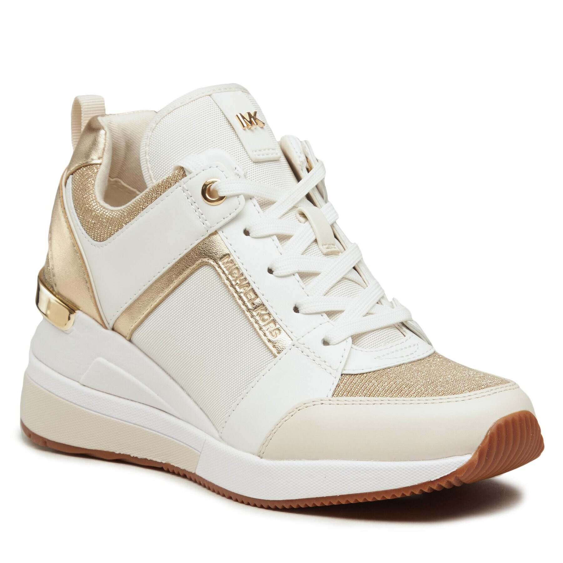 MICHAEL Michael Kors Сникърси Georgie Trainer 43R3GEFS2D Бял - Pepit.bg