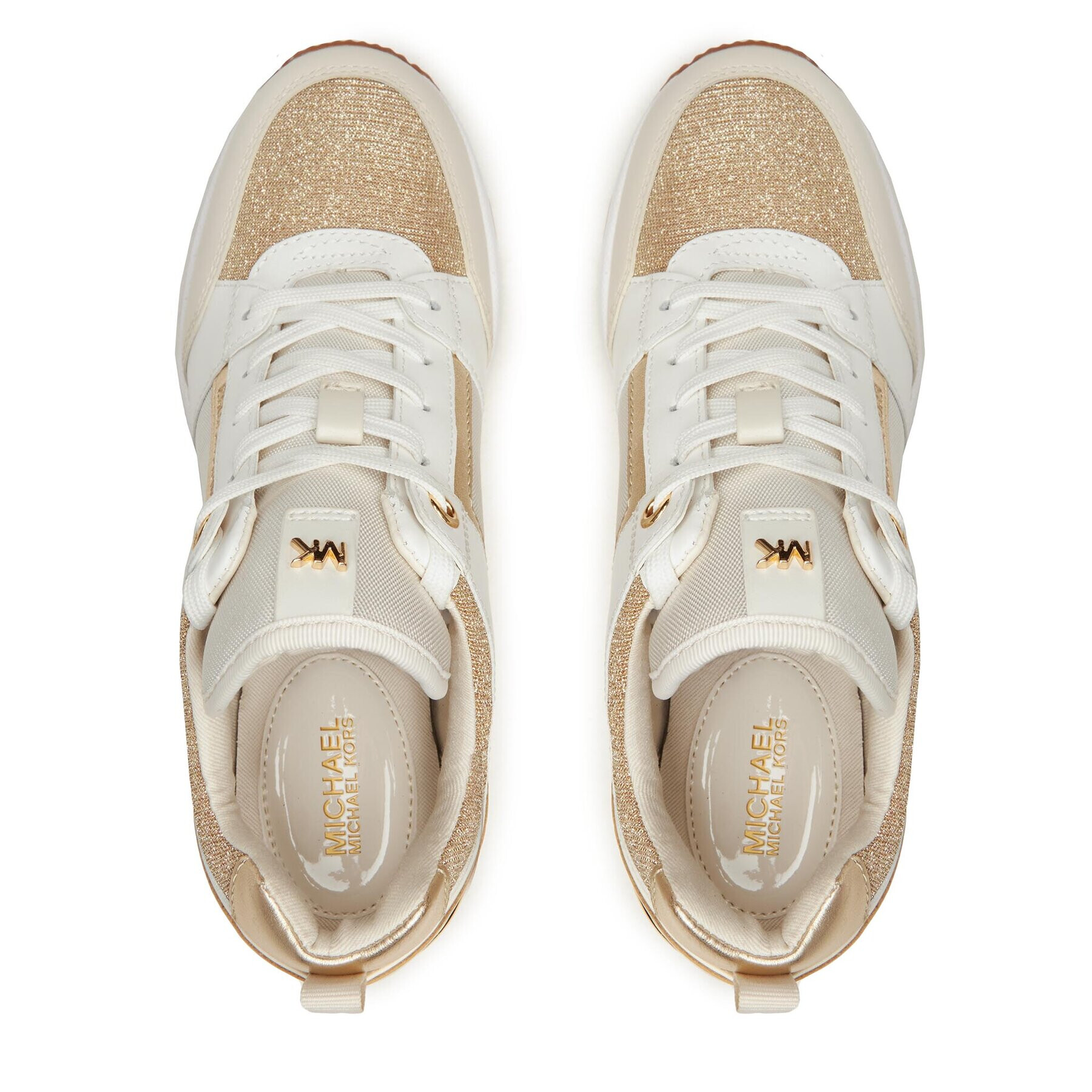 MICHAEL Michael Kors Сникърси Georgie Trainer 43R3GEFS2D Бял - Pepit.bg