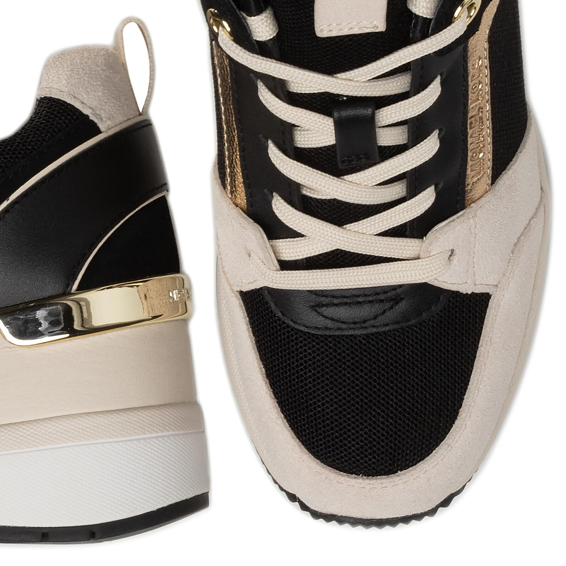 MICHAEL Michael Kors Сникърси Georgie Trainer 43R9GEFS1S Черен - Pepit.bg