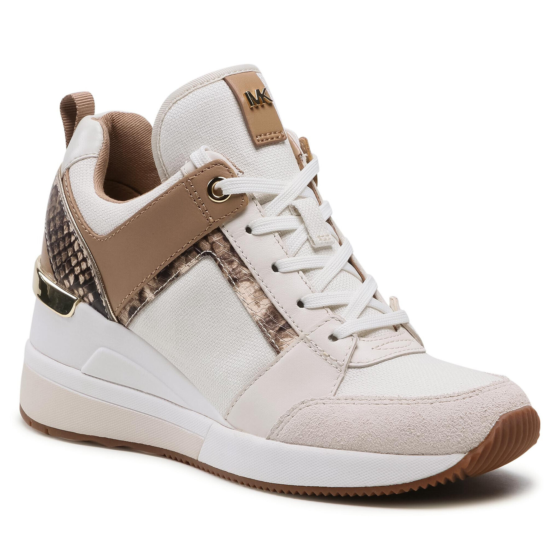 MICHAEL Michael Kors Сникърси Georgie Trainer 43S1GEFS1D Бежов - Pepit.bg