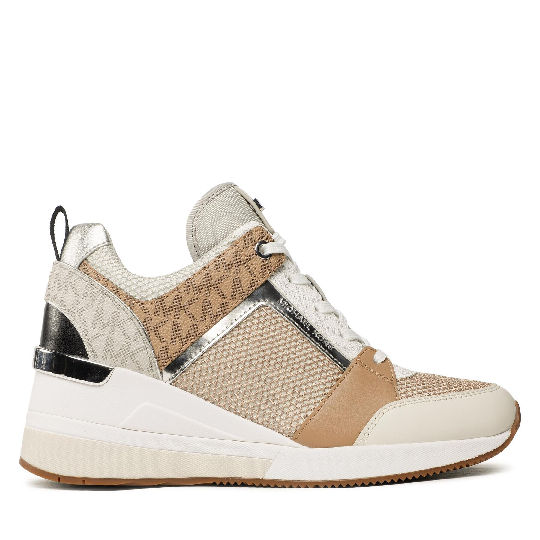 MICHAEL Michael Kors Сникърси Georgie 43S3GEFS1D Бежов - Pepit.bg