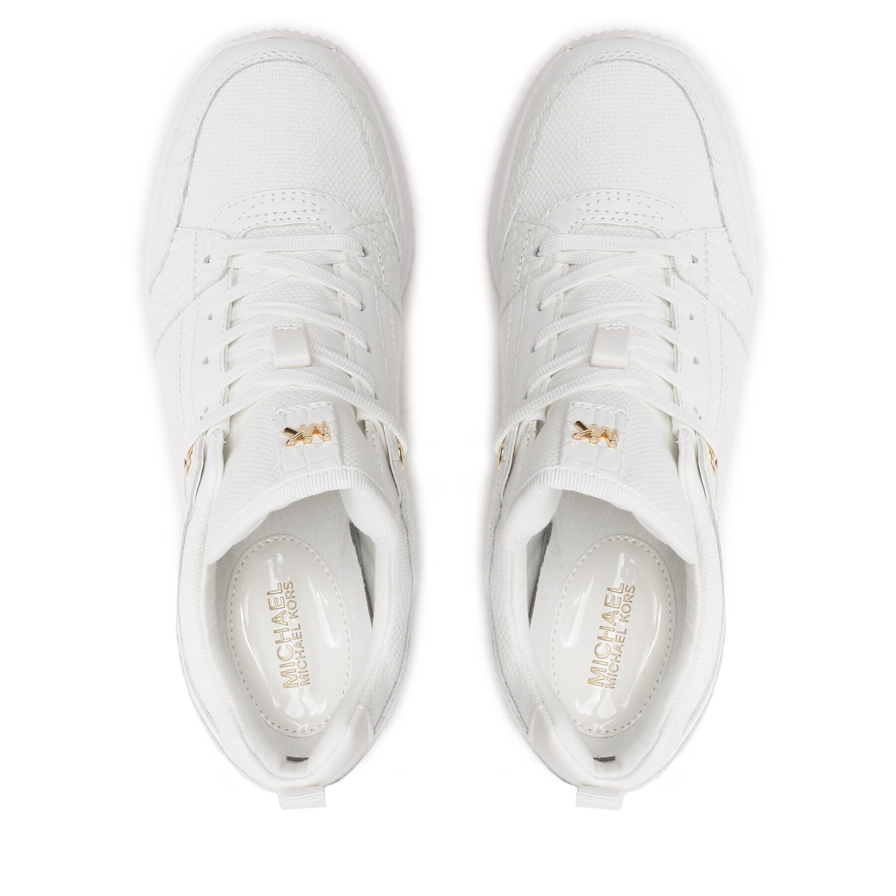 MICHAEL Michael Kors Сникърси Georgie Trainer 43S3GEFS2D Бял - Pepit.bg