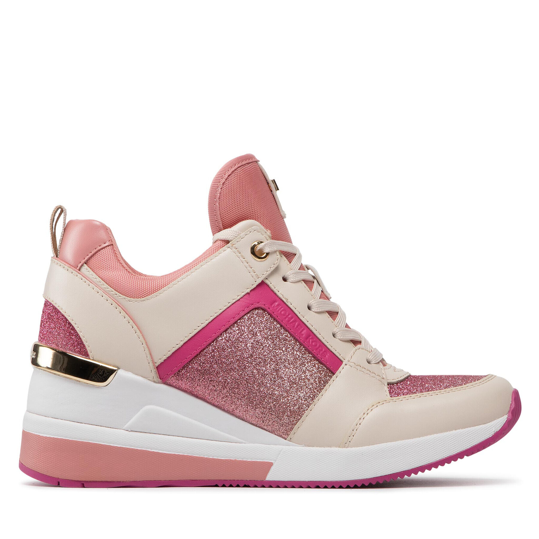 MICHAEL Michael Kors Сникърси Georgie Trainer 43T2GEFS5D Розов - Pepit.bg