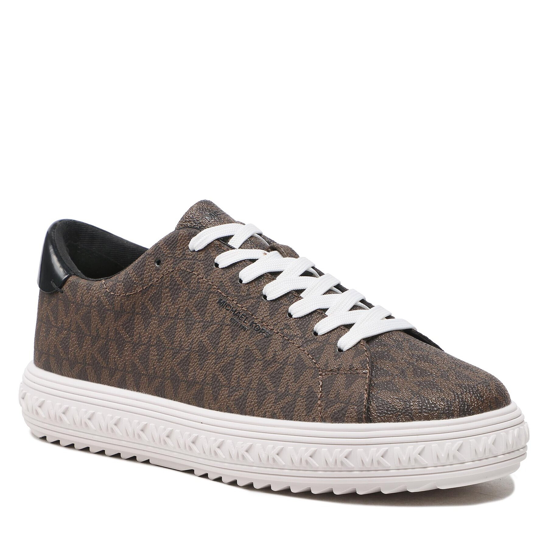 MICHAEL Michael Kors Сникърси Glove Lace Up 43F2GVFS2B Кафяв - Pepit.bg