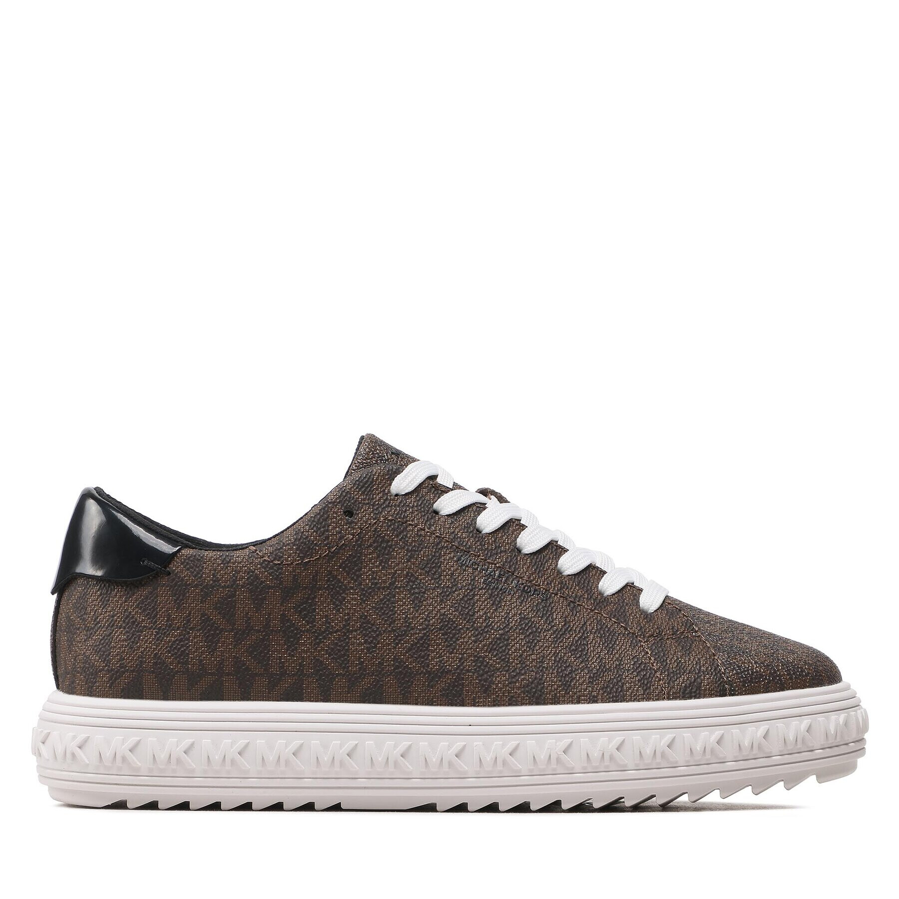 MICHAEL Michael Kors Сникърси Glove Lace Up 43F2GVFS2B Кафяв - Pepit.bg