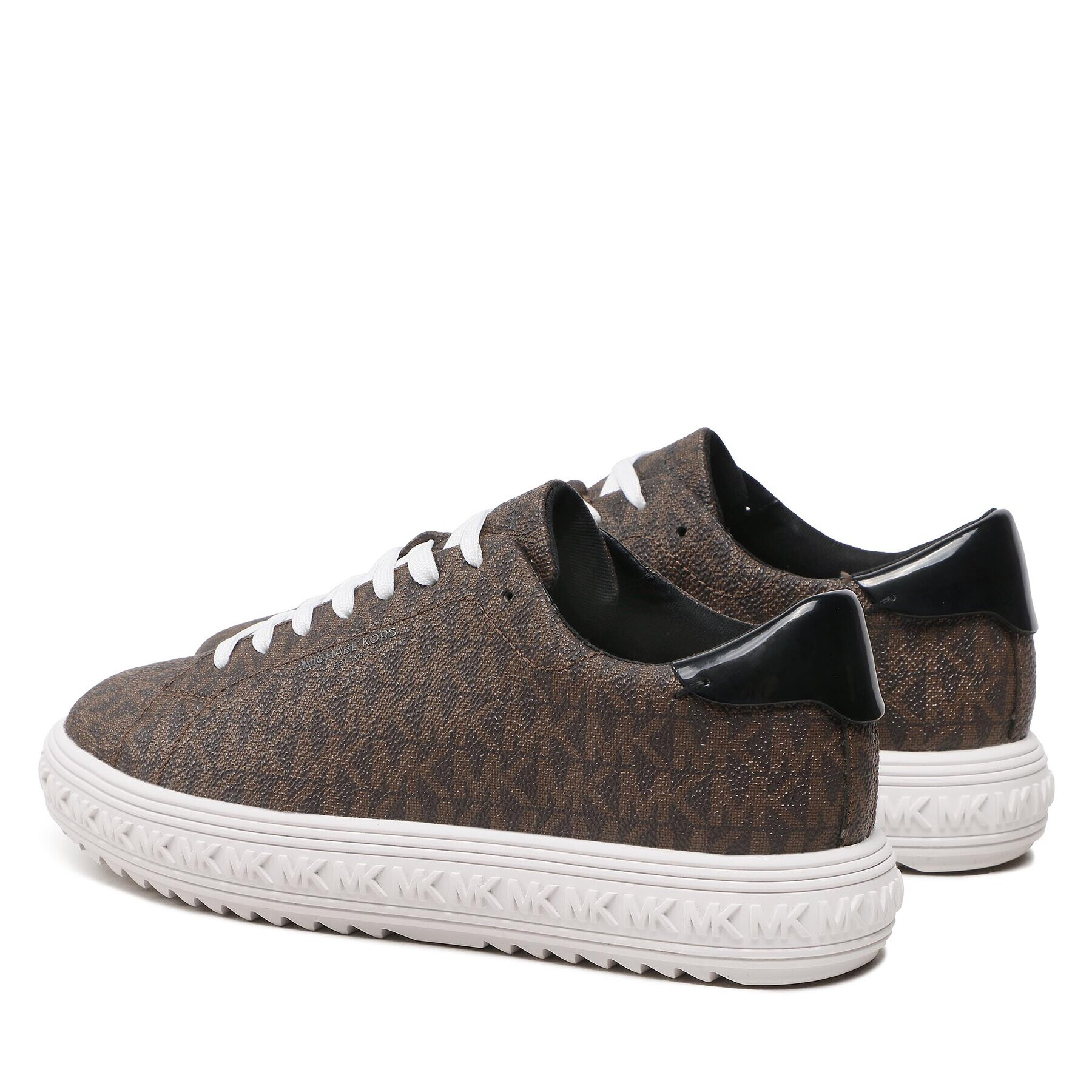 MICHAEL Michael Kors Сникърси Glove Lace Up 43F2GVFS2B Кафяв - Pepit.bg