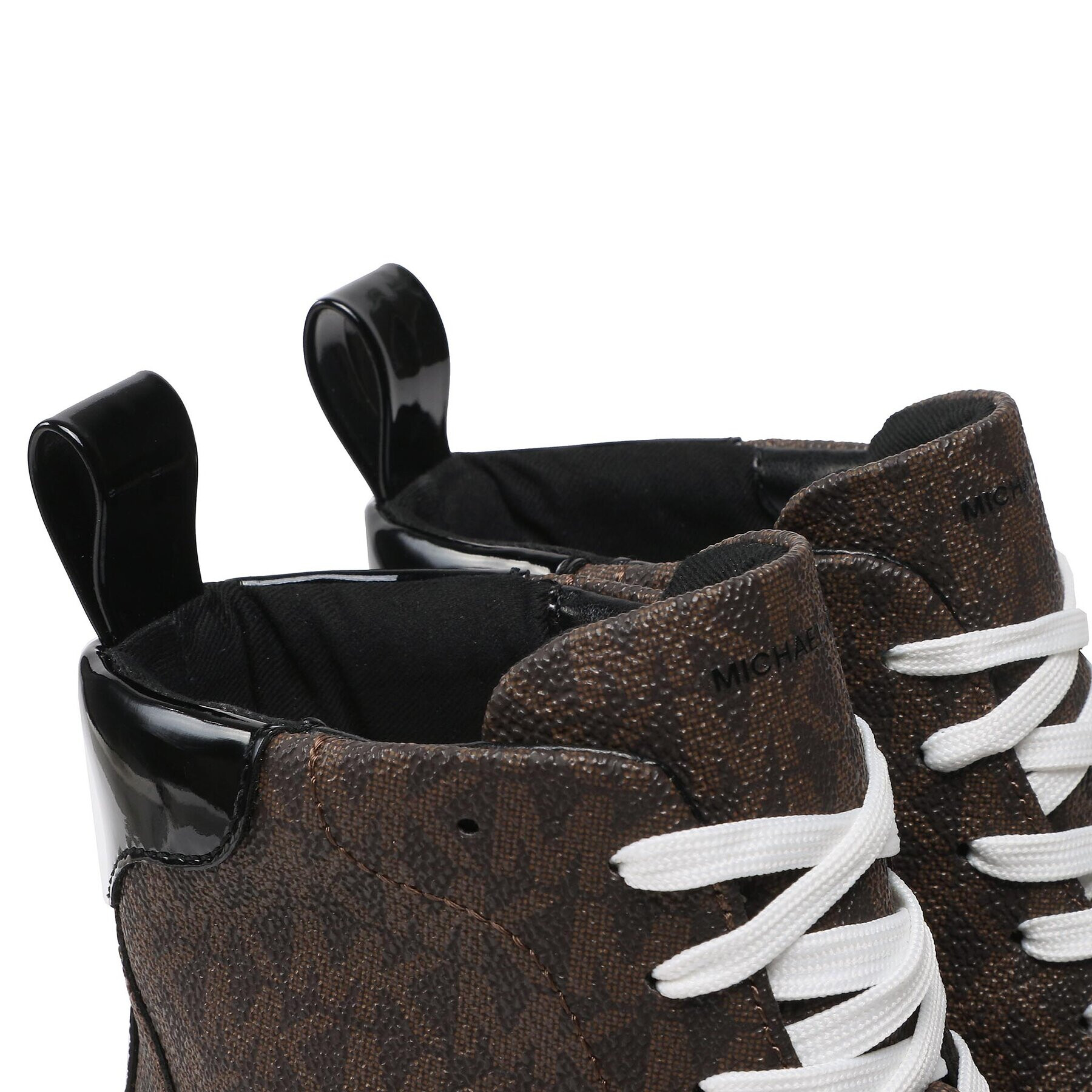 MICHAEL Michael Kors Сникърси Grove High Top 43F2GVFE6B Кафяв - Pepit.bg