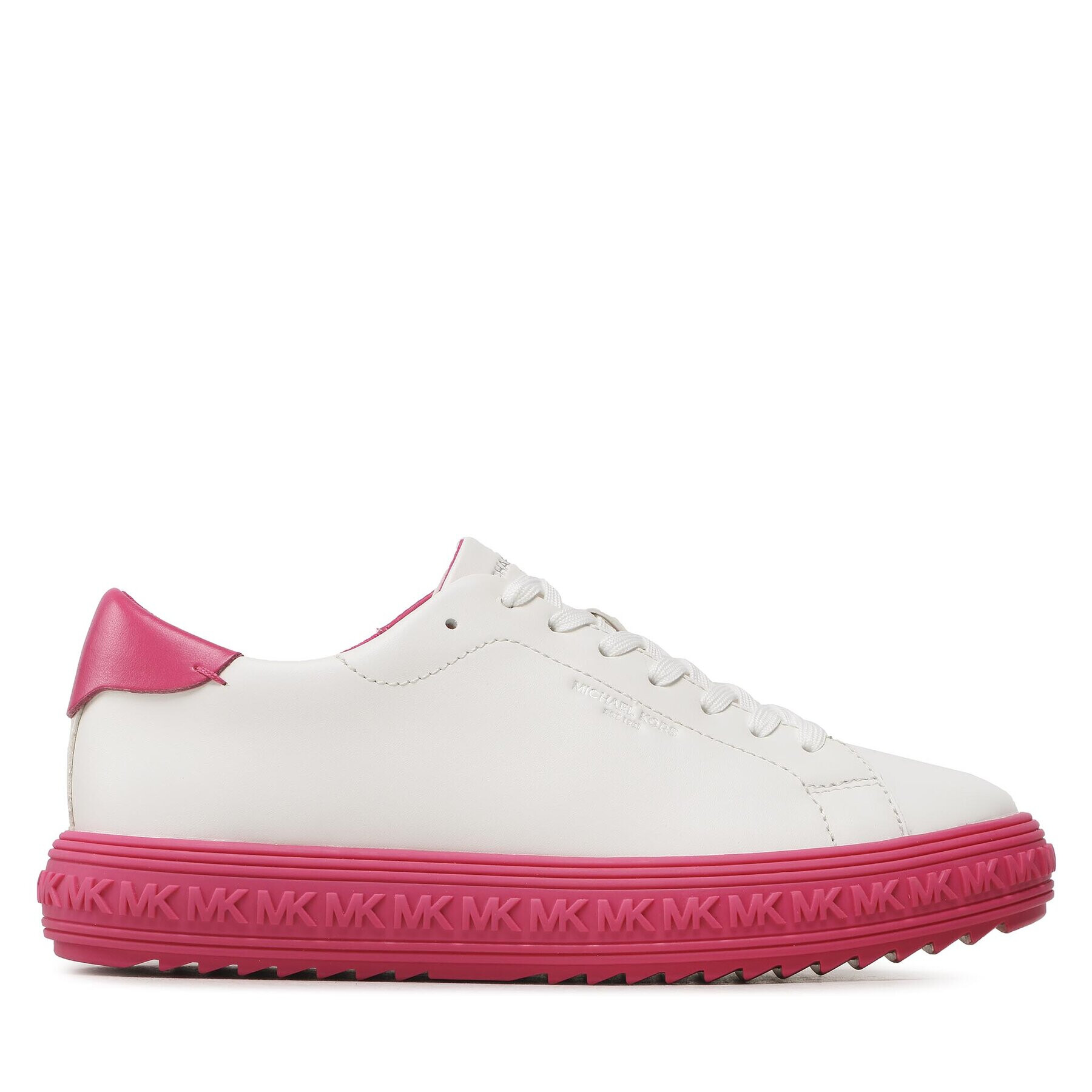 MICHAEL Michael Kors Сникърси Grove LAce Up 43F2GVFS1L Бял - Pepit.bg