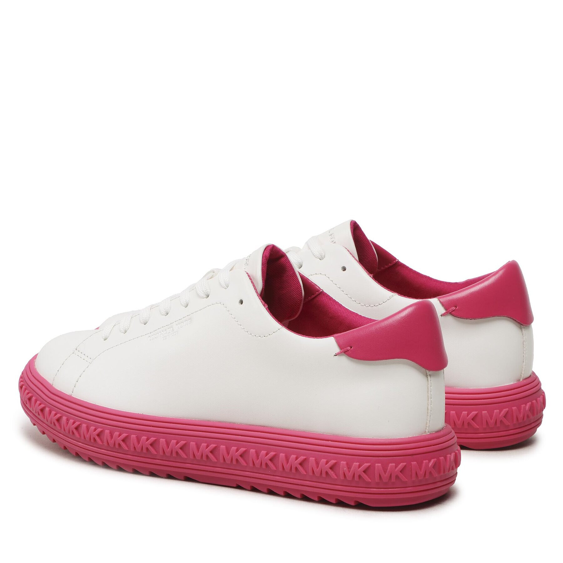 MICHAEL Michael Kors Сникърси Grove LAce Up 43F2GVFS1L Бял - Pepit.bg