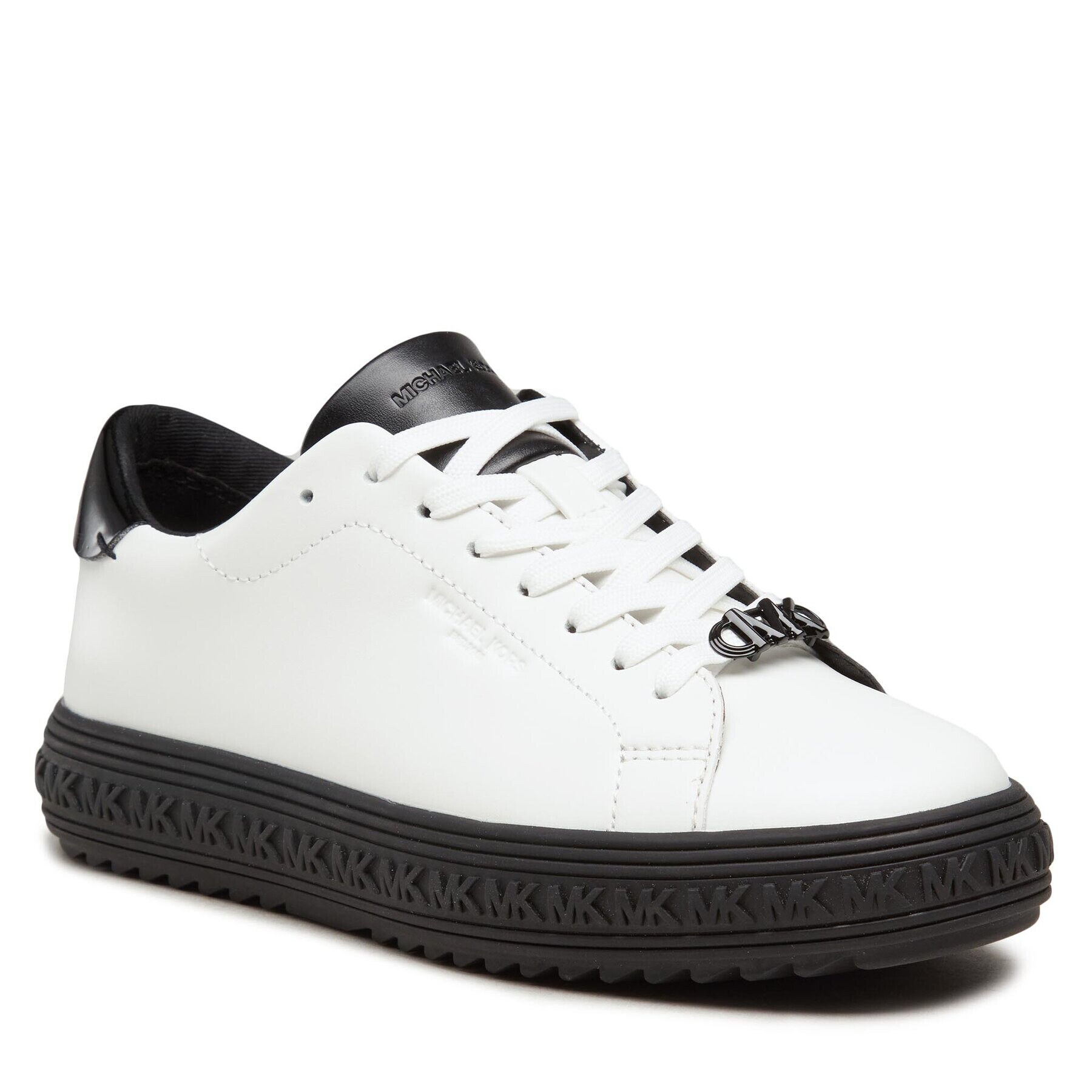 MICHAEL Michael Kors Сникърси Grove Lace Up 43R3GVFS1L Бял - Pepit.bg