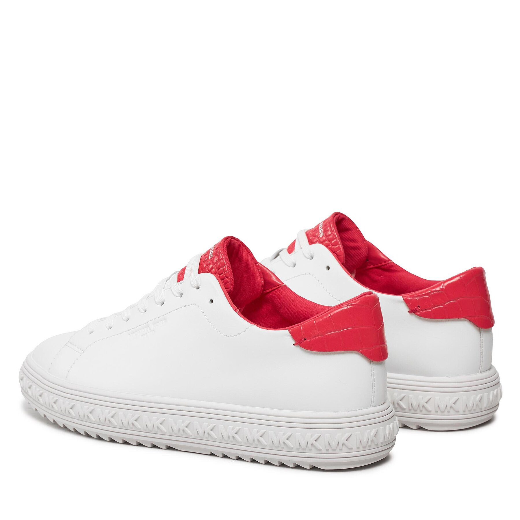 MICHAEL Michael Kors Сникърси Grove Lace Up 43S3GVFS2L Бял - Pepit.bg