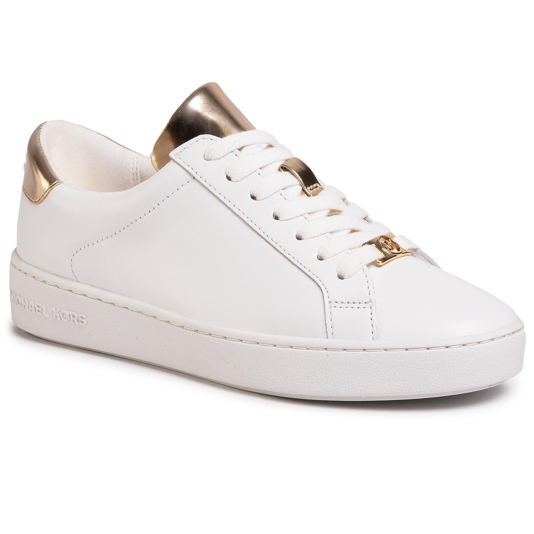 MICHAEL Michael Kors Сникърси Irving Lace Up 43S5IRFS2L Бял - Pepit.bg