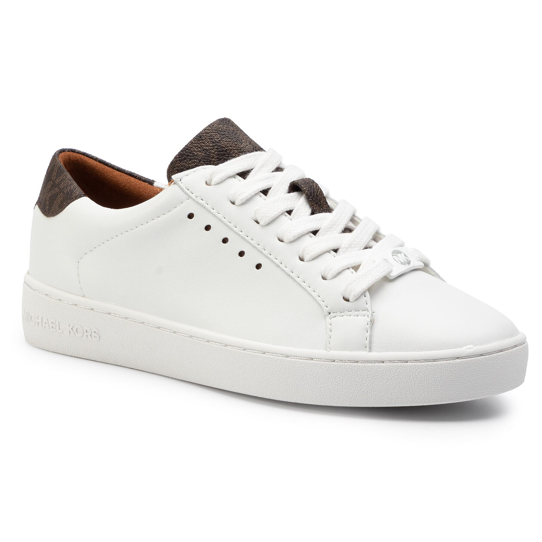 MICHAEL Michael Kors Сникърси Irving Lace Up 43S7IRFS3L Бял - Pepit.bg