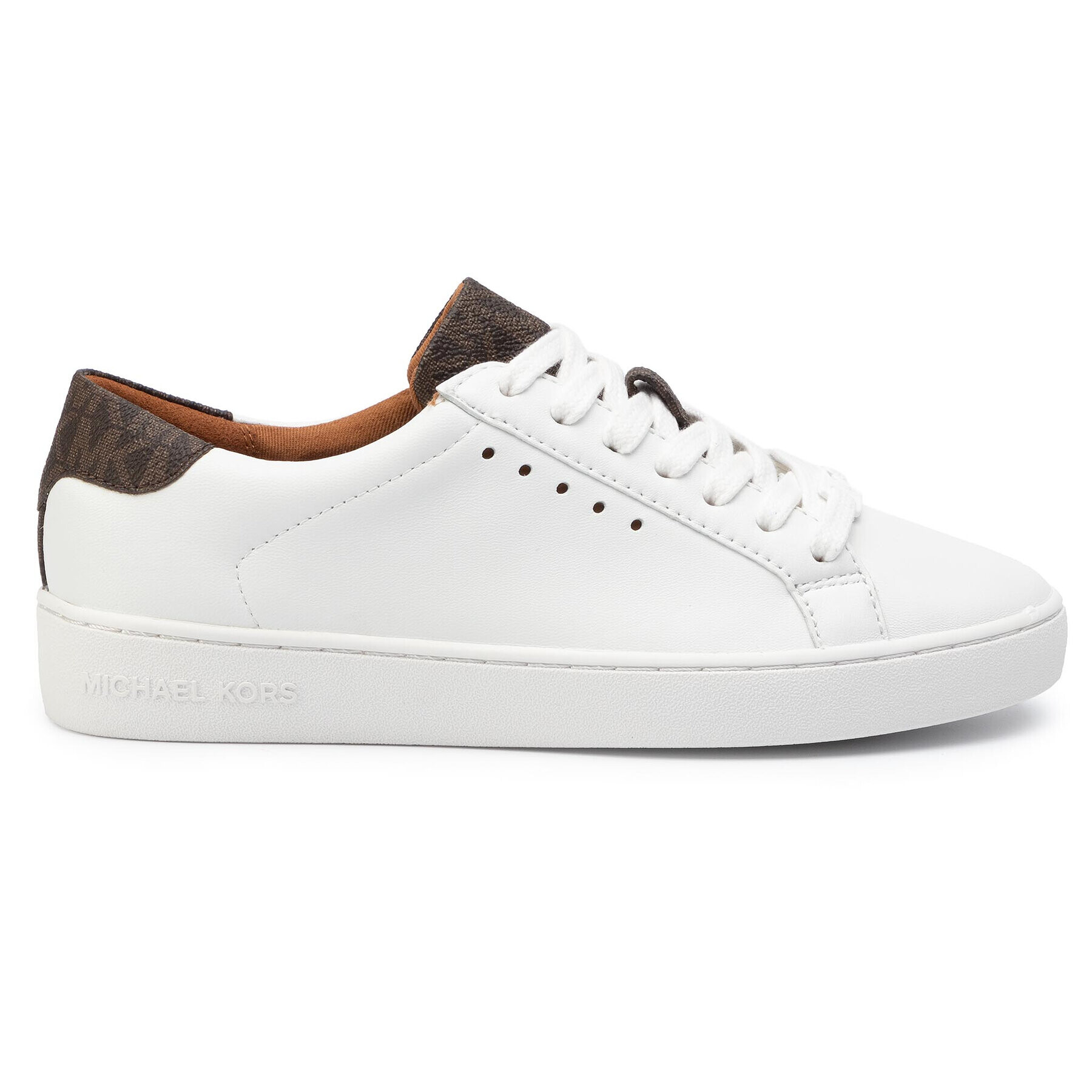 MICHAEL Michael Kors Сникърси Irving Lace Up 43S7IRFS3L Бял - Pepit.bg