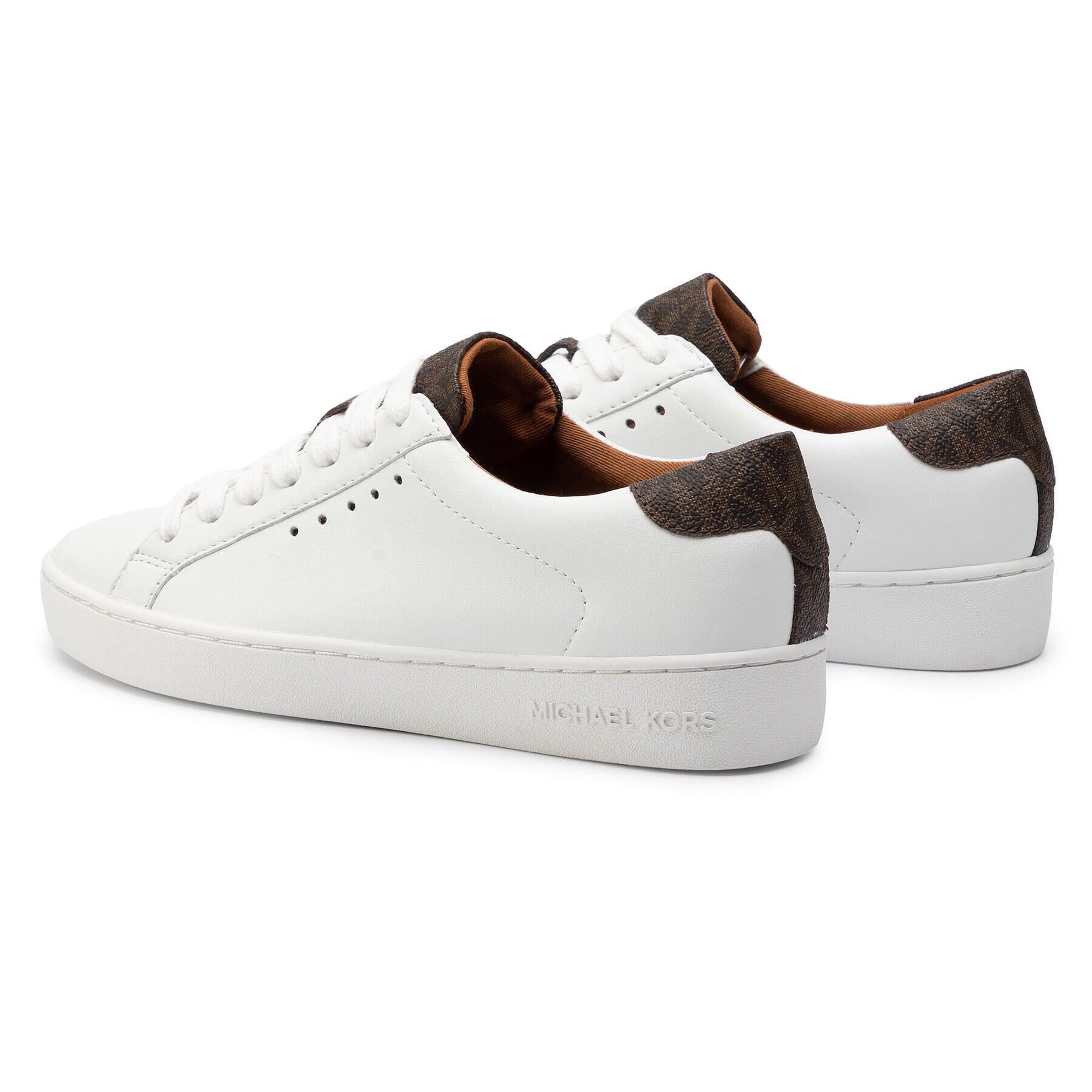 MICHAEL Michael Kors Сникърси Irving Lace Up 43S7IRFS3L Бял - Pepit.bg