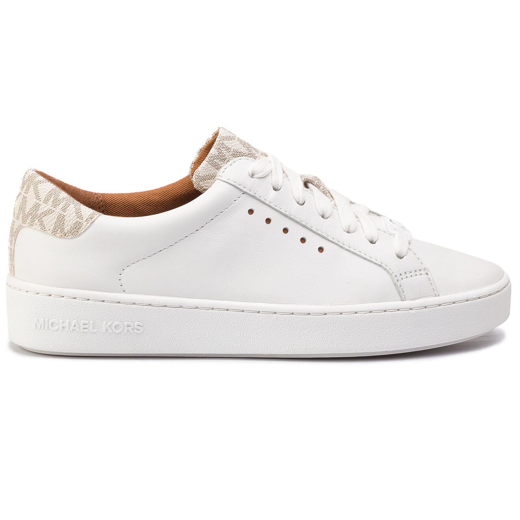 MICHAEL Michael Kors Сникърси Irving Lace Up 43S7IRFS3L Бял - Pepit.bg