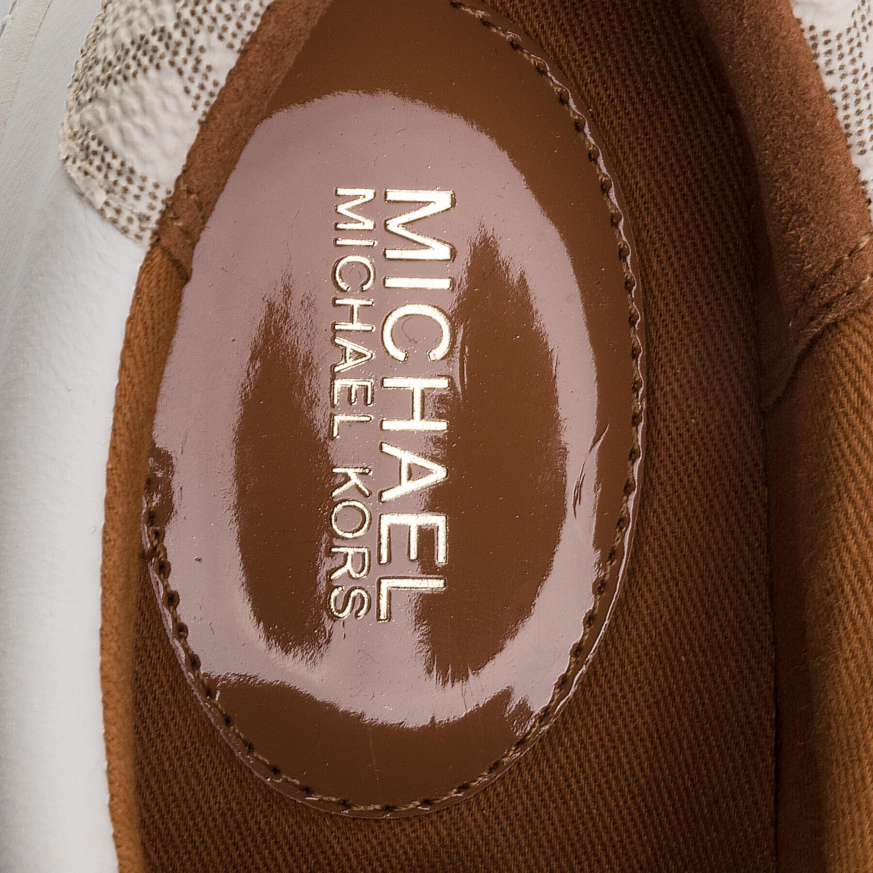 MICHAEL Michael Kors Сникърси Irving Lace Up 43S7IRFS3L Бял - Pepit.bg