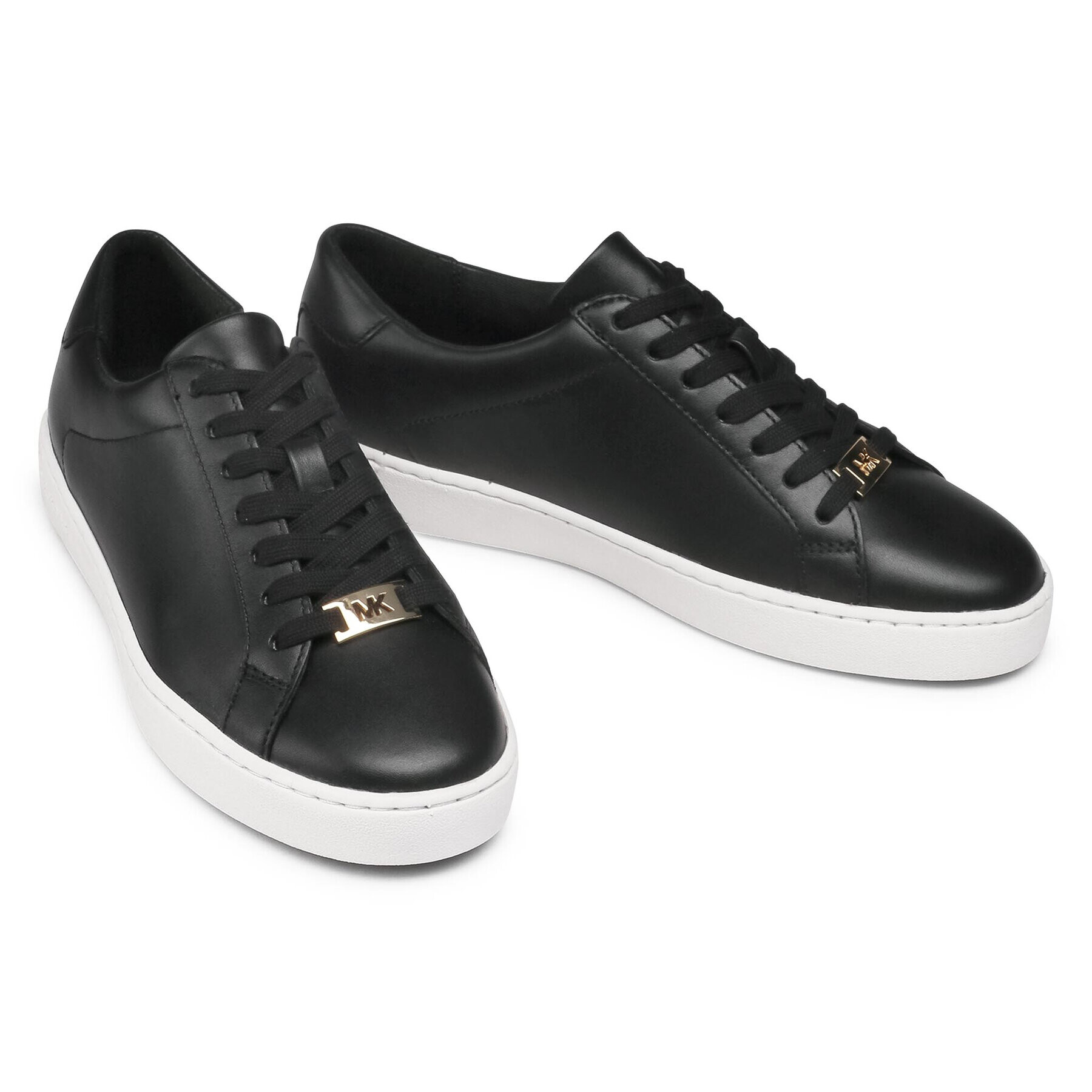 MICHAEL Michael Kors Сникърси Irving Lace Up 43T9IRFS4L Черен - Pepit.bg
