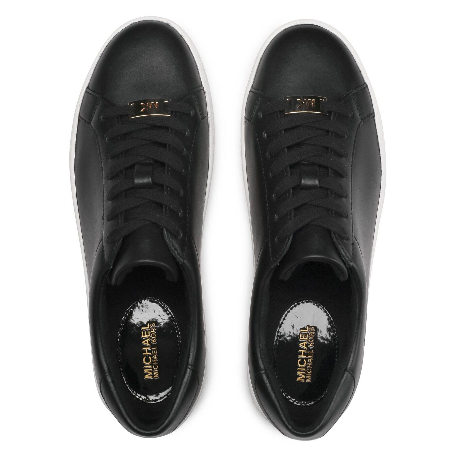 MICHAEL Michael Kors Сникърси Irving Lace Up 43T9IRFS4L Черен - Pepit.bg