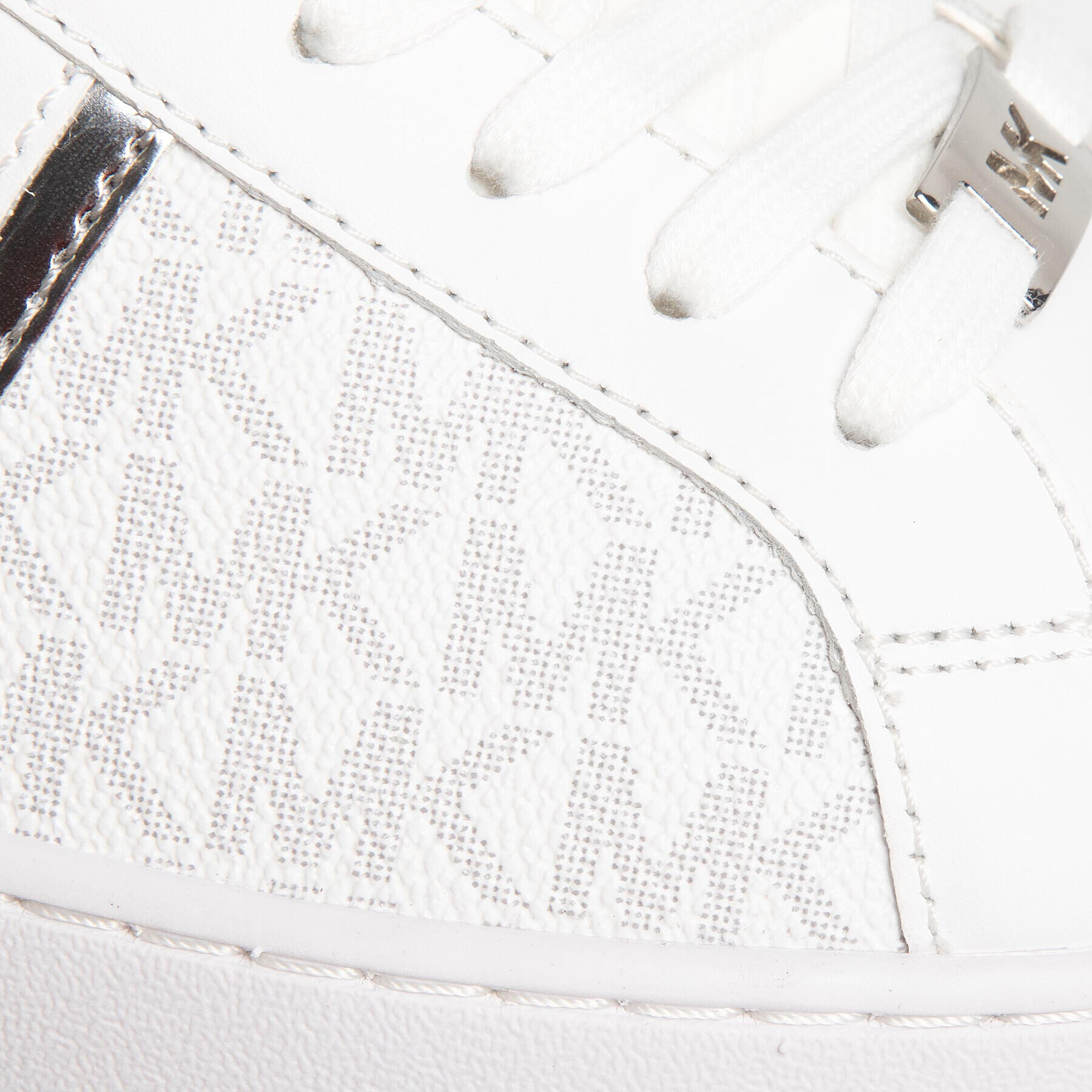 MICHAEL Michael Kors Сникърси Irving Stripe Lace Up 43S0IRFS2B Бял - Pepit.bg