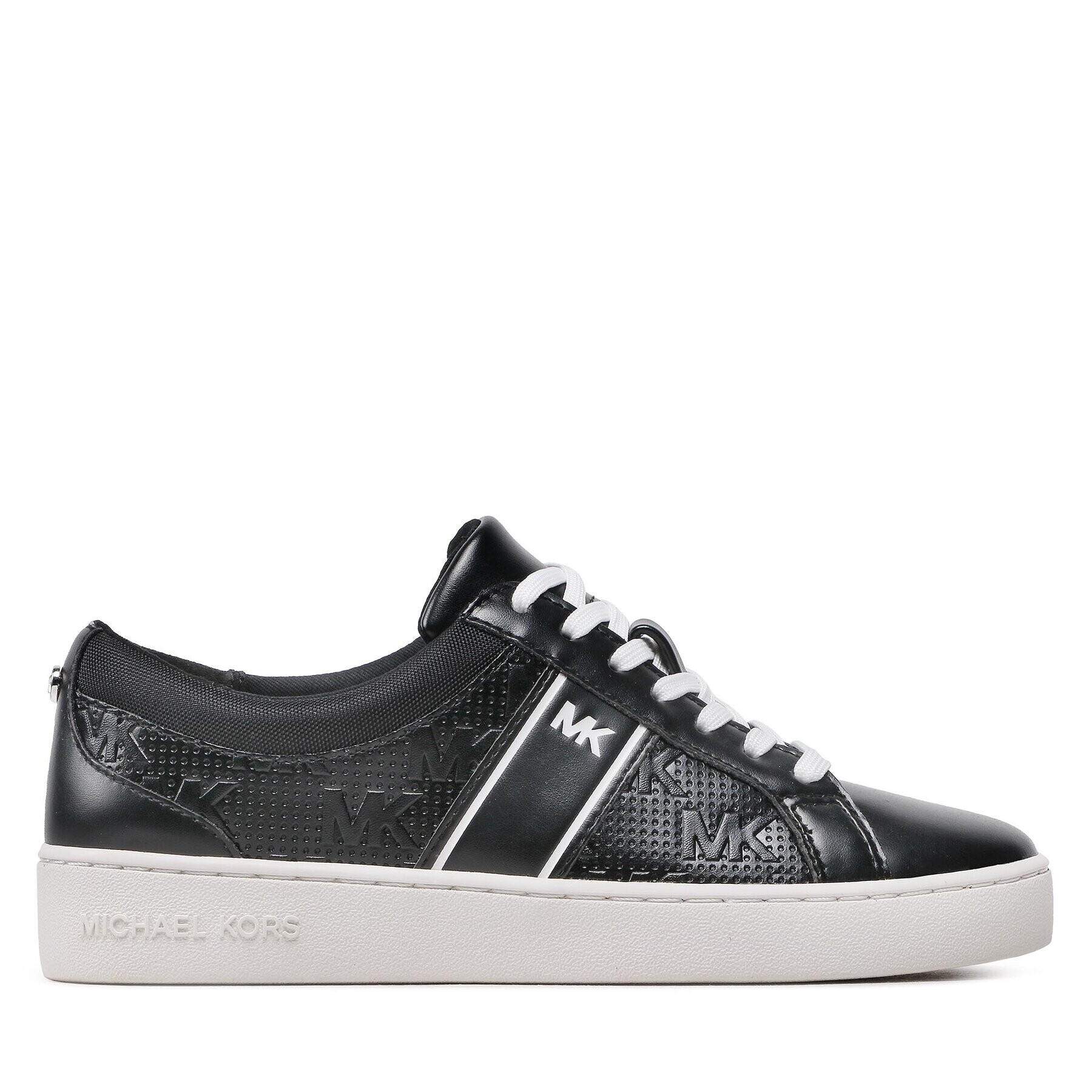 MICHAEL Michael Kors Сникърси Juno Stripe Lace Up 43R3JUFSAB Черен - Pepit.bg