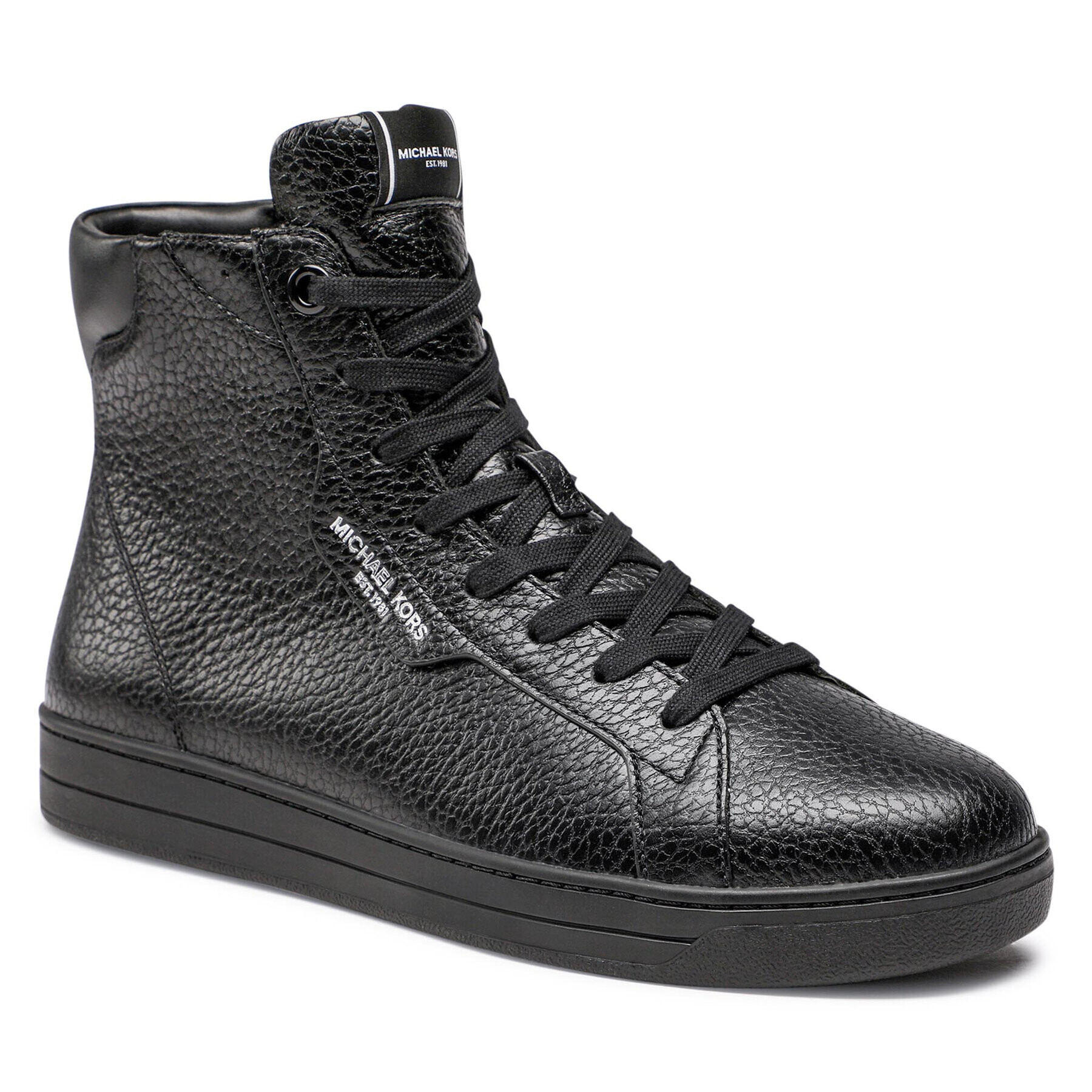 MICHAEL Michael Kors Сникърси Keating High Top 42F9KEFE1L Черен - Pepit.bg