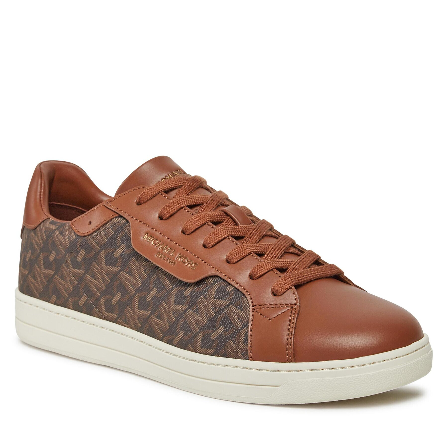 MICHAEL Michael Kors Сникърси Keating Lace Up 42H3KEFS4B Кафяв - Pepit.bg