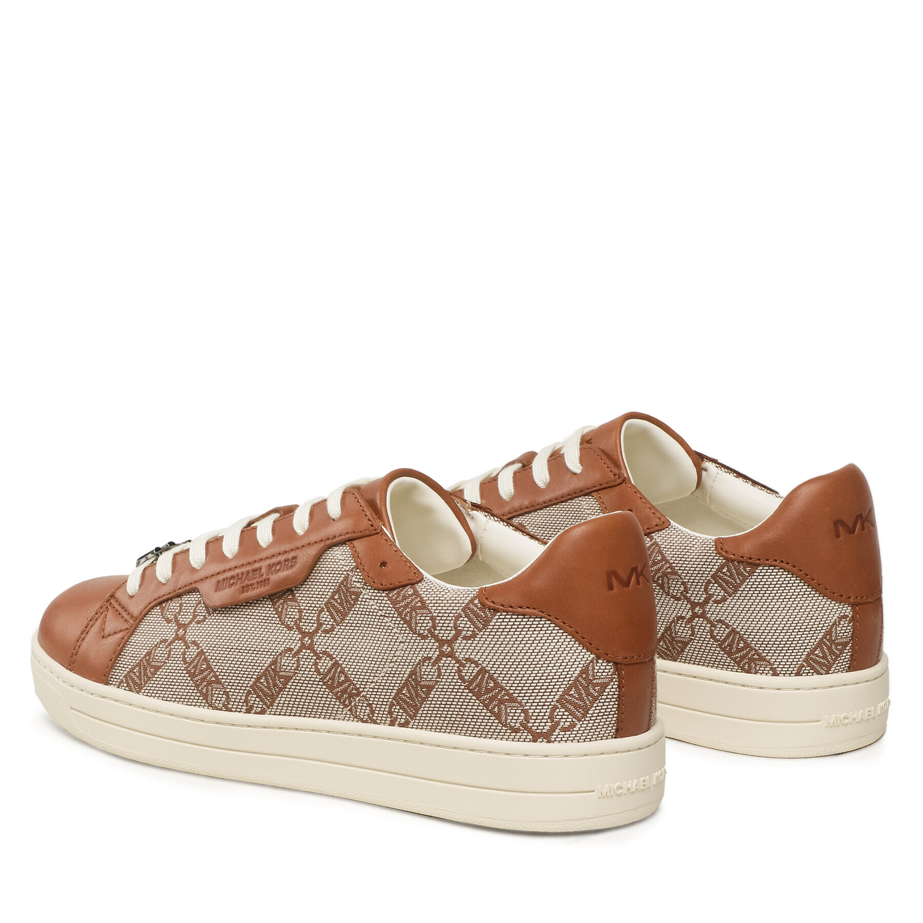 MICHAEL Michael Kors Сникърси Keating Lace Up 42S3KEFS1Y Кафяв - Pepit.bg