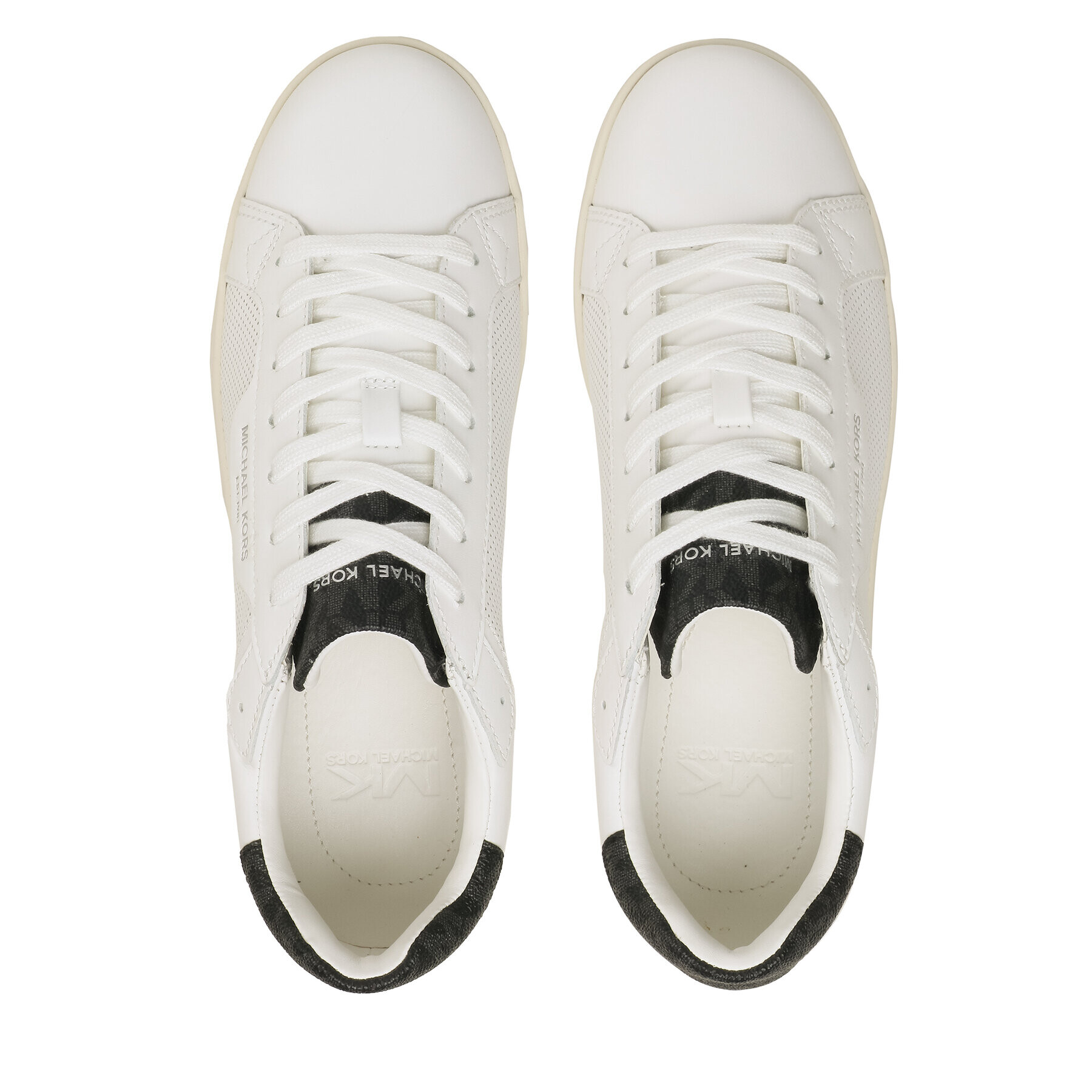 MICHAEL Michael Kors Сникърси Keating Lace Up 42S3KEFS3L Бял - Pepit.bg