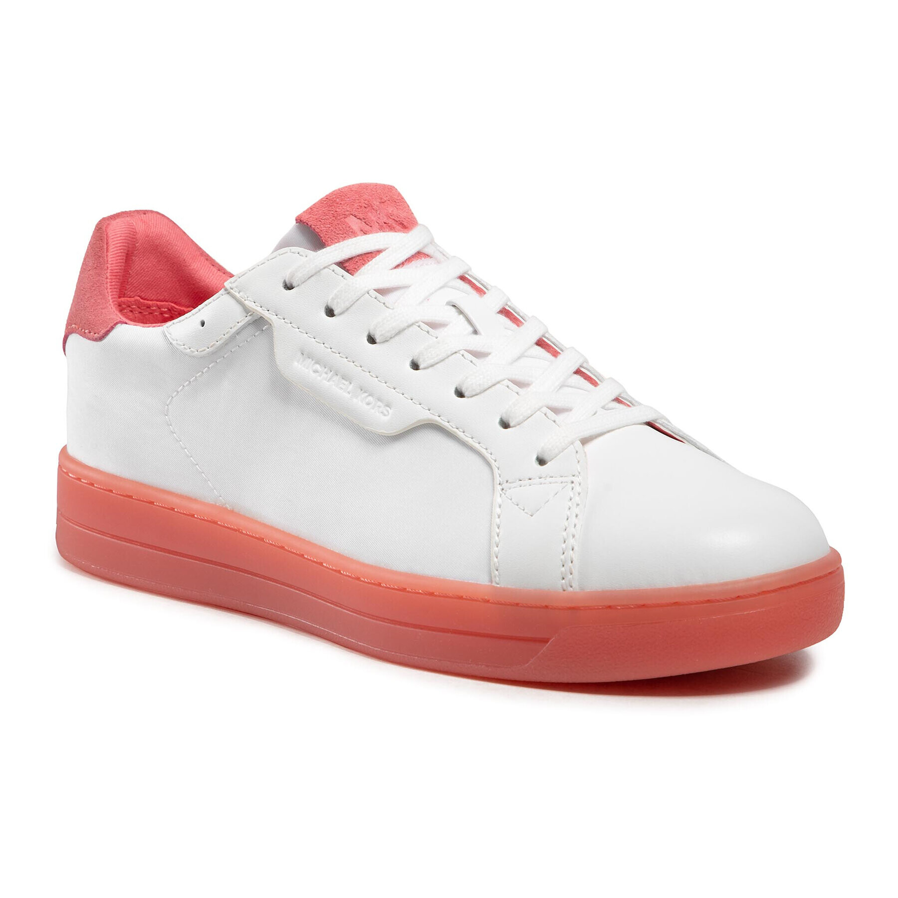 MICHAEL Michael Kors Сникърси Keating Lace Up Бял - Pepit.bg