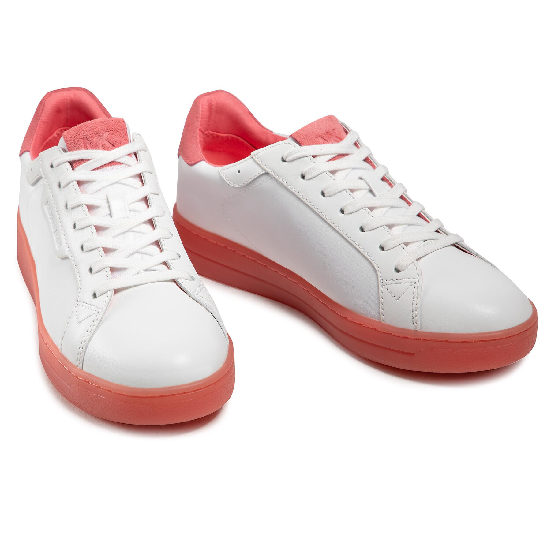 MICHAEL Michael Kors Сникърси Keating Lace Up Бял - Pepit.bg