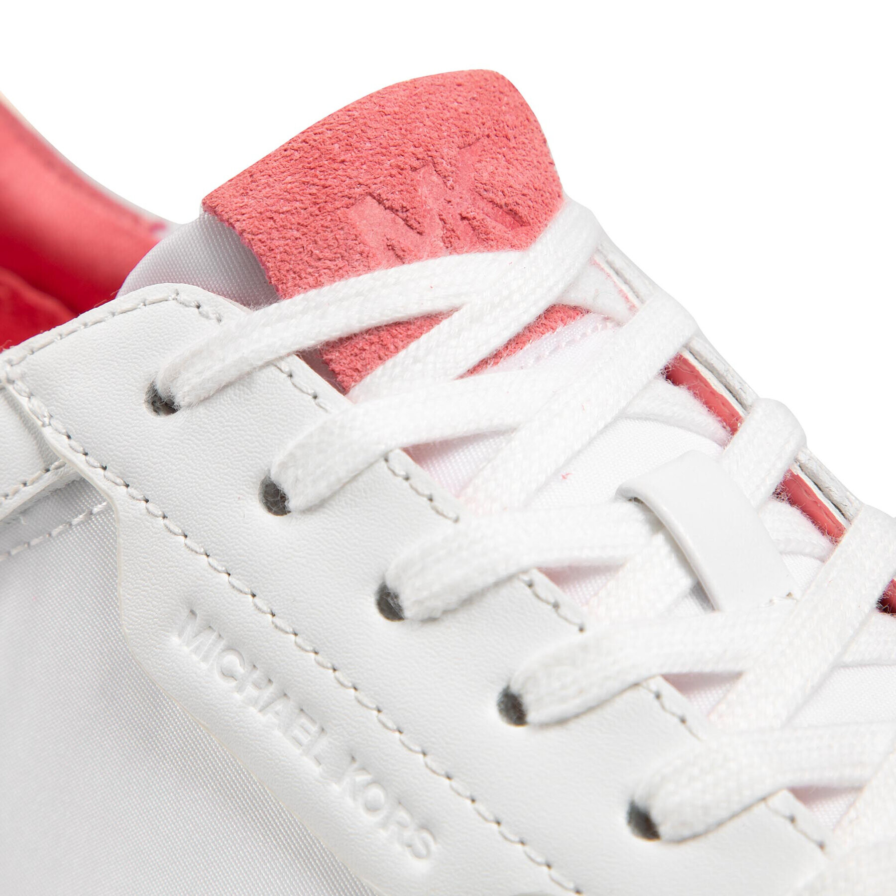 MICHAEL Michael Kors Сникърси Keating Lace Up Бял - Pepit.bg